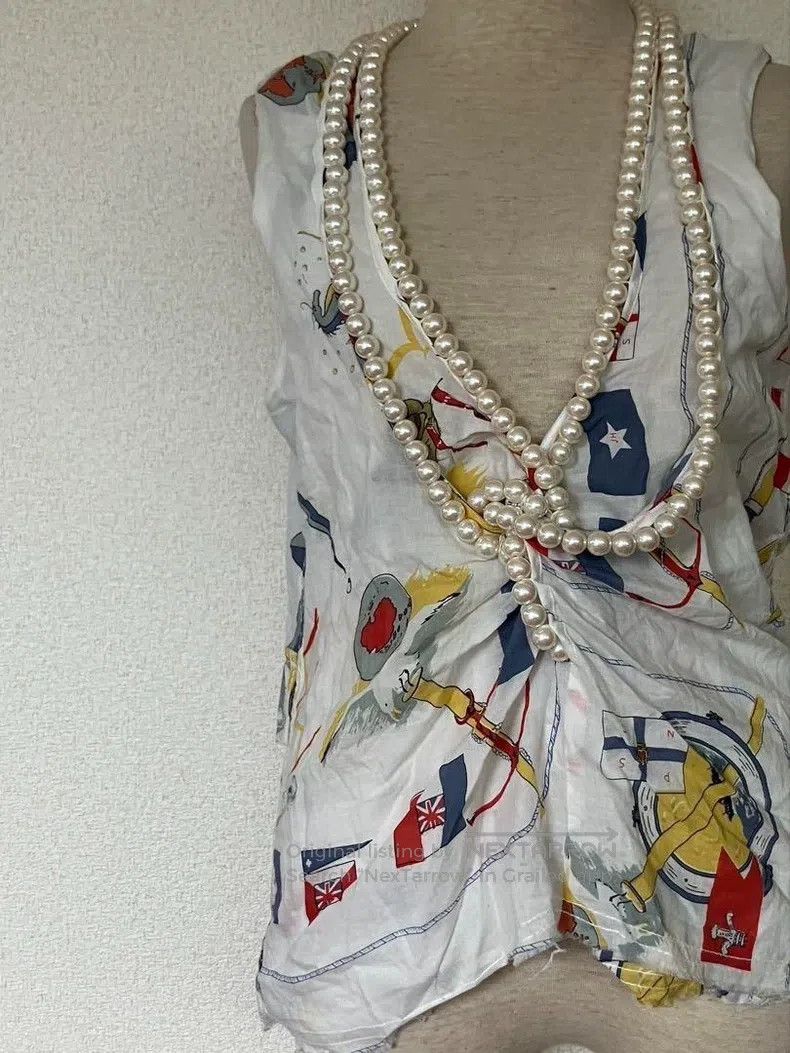Junya Watanabe Junya Watanabe Beaded Vest Size M / US 6-8 / IT 42-44 - 4 Thumbnail
