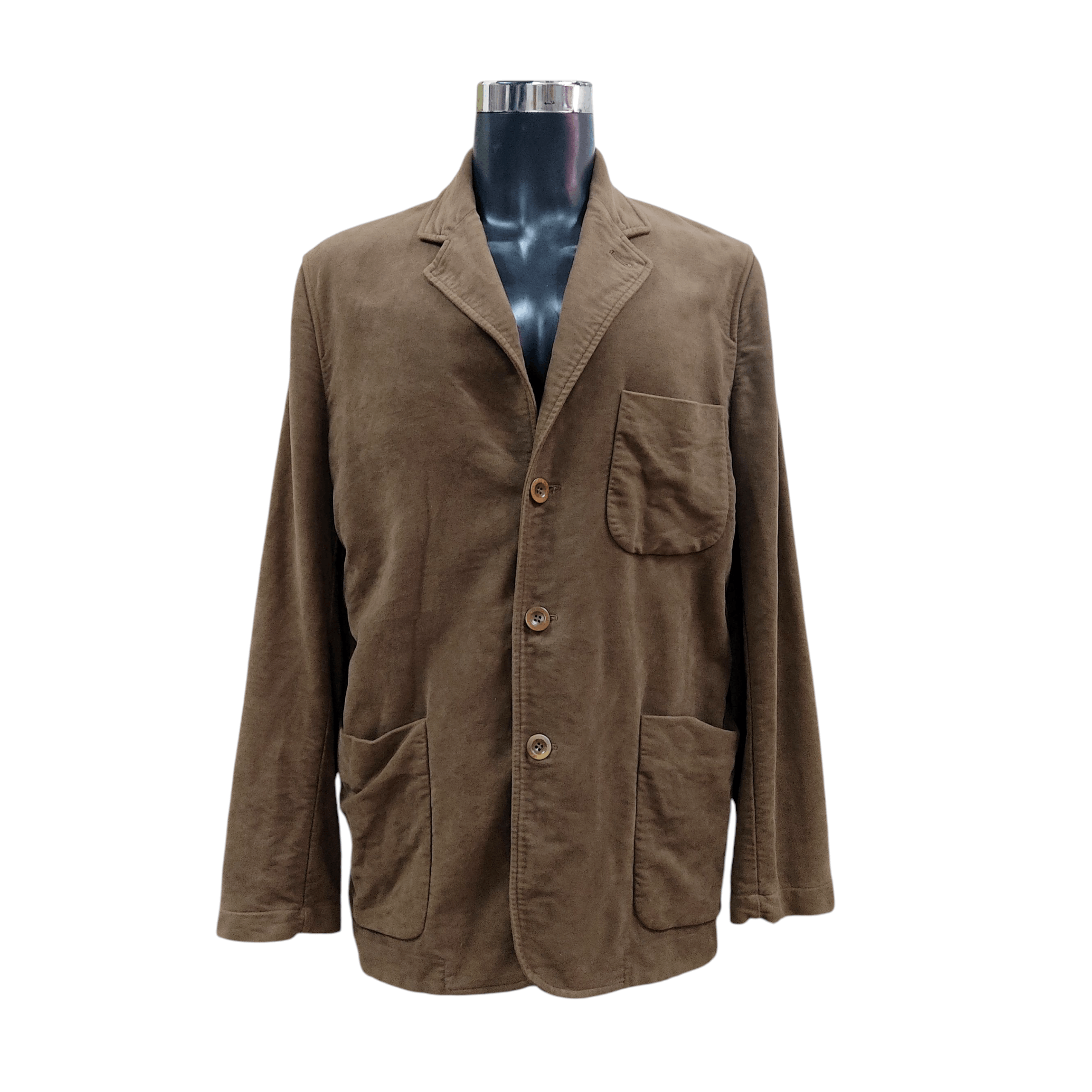 C.P. Company C.P. Company SS03 Archive Moleskin Cotton Blazer Jacket Size US XL / EU 56 / 4 - 1 Thumbnail