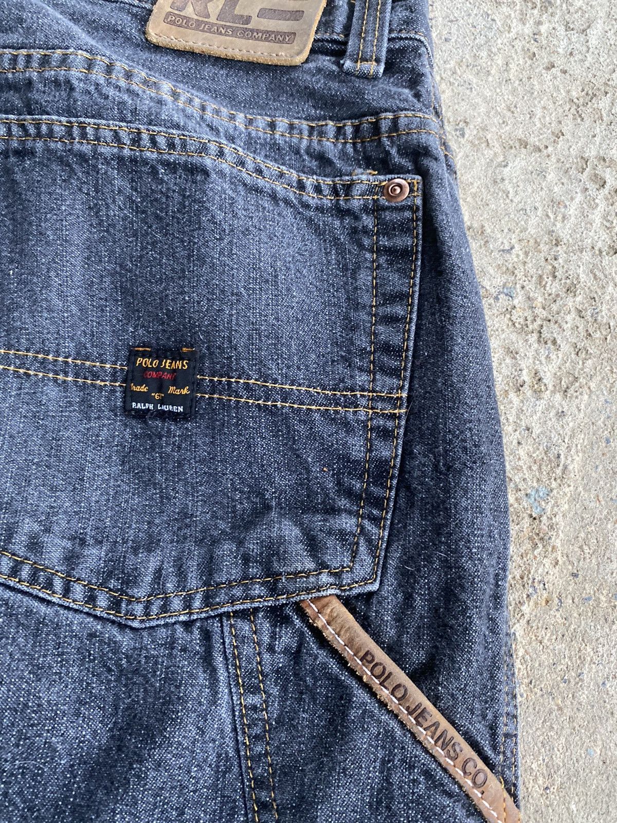 Polo Ralph Lauren × Vintage Vintage Y2K Polo Ralph Lauren Carpenter Jeans Size US 36 / EU 52 - 4 Thumbnail