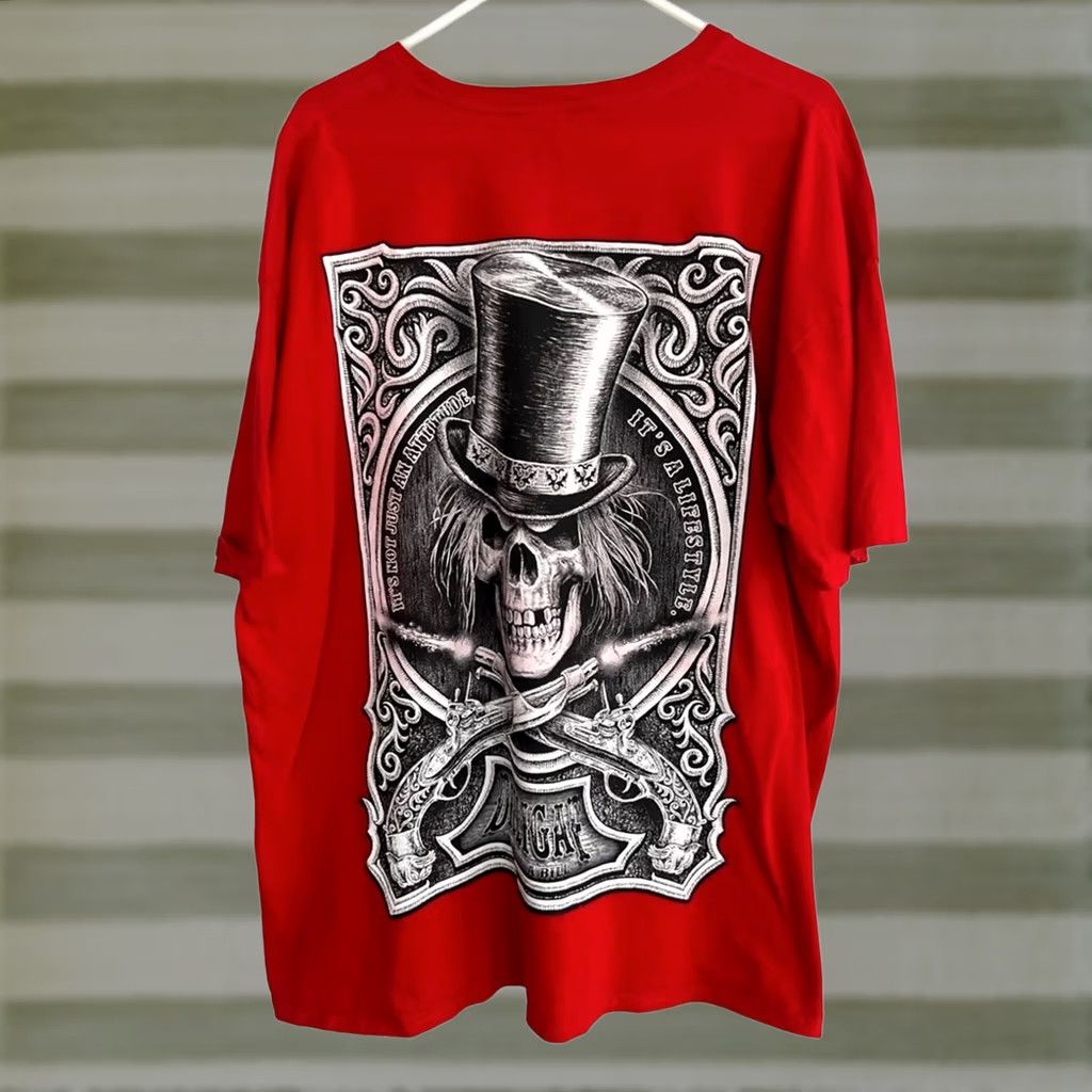 Vintage RED DILLIGAF BOHICA BILL Shirt SIZ XXXL MEN 3XL Regular Pit To 25” Length 32” Brand Approved Size US XXL / EU 58 / 5 - 1 Thumbnail
