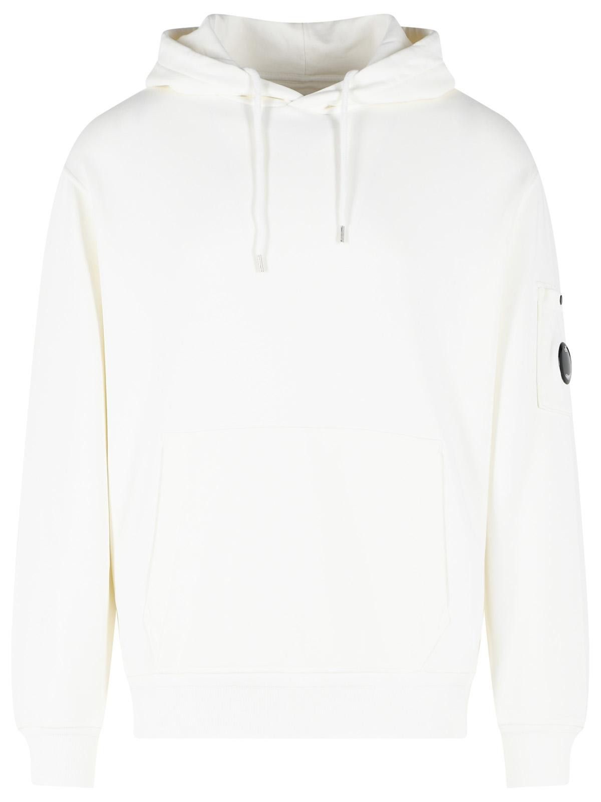 C.P. Company C.P. COMPANY White Cotton Sweatshirt Size US XL / EU 56 / 4 - 1 Thumbnail