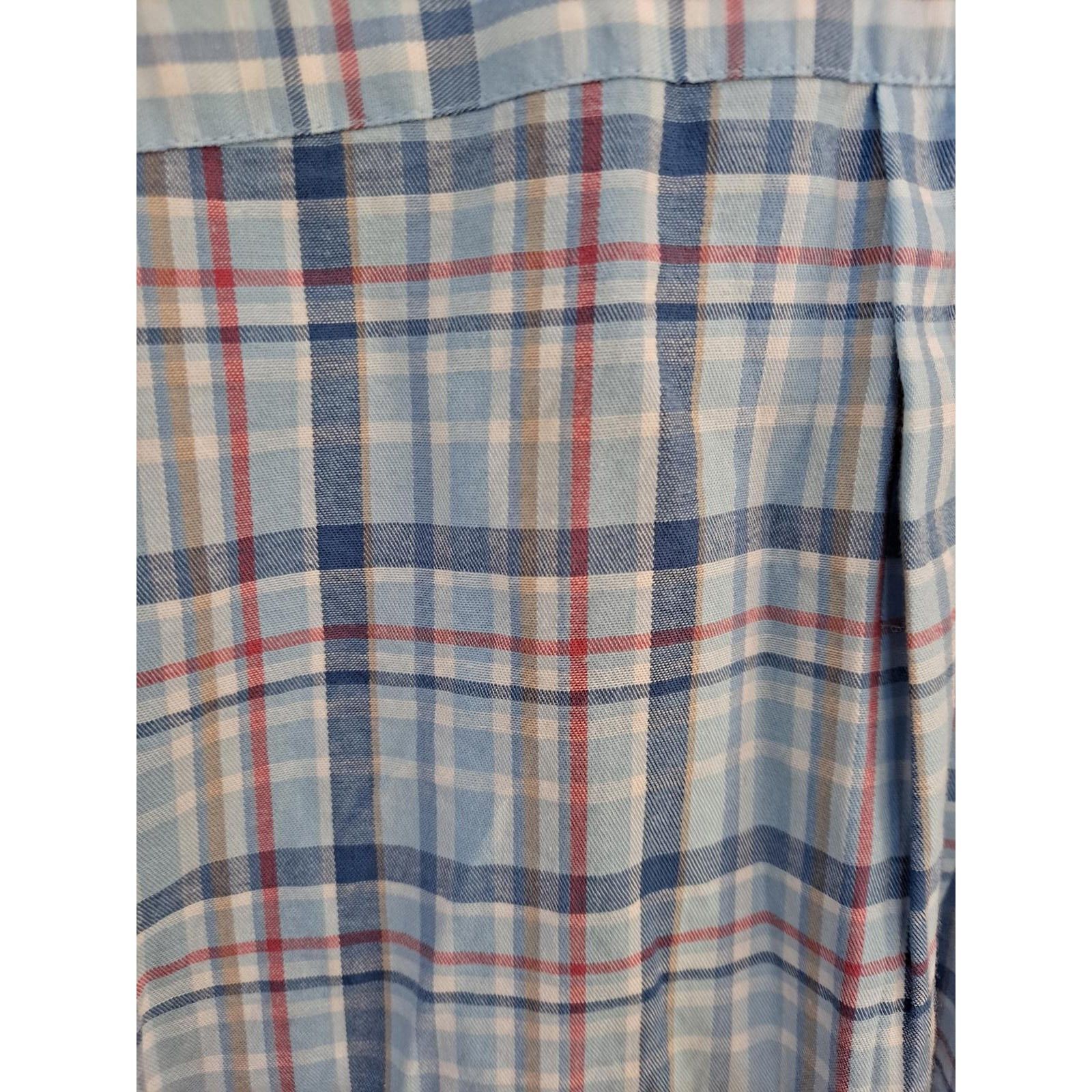 Vineyard Vines Vineyard Vines Slim Fit Whale Shirt Blue White Tan Red Butto Size US L / EU 52-54 / 3 - 7 Thumbnail