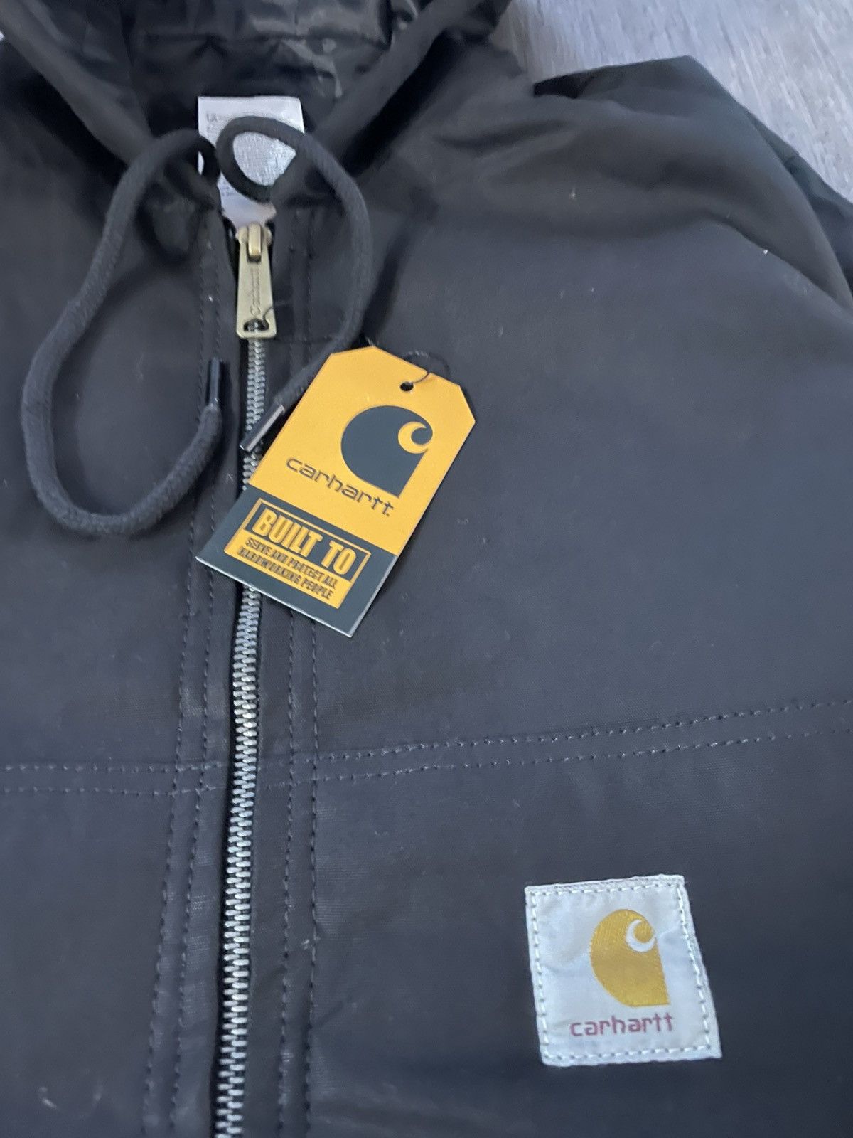 Carhartt × Carhartt Wip Carhartt Active Jacket Reworked S Black Size US S / EU 44-46 / 1 - 3 Thumbnail