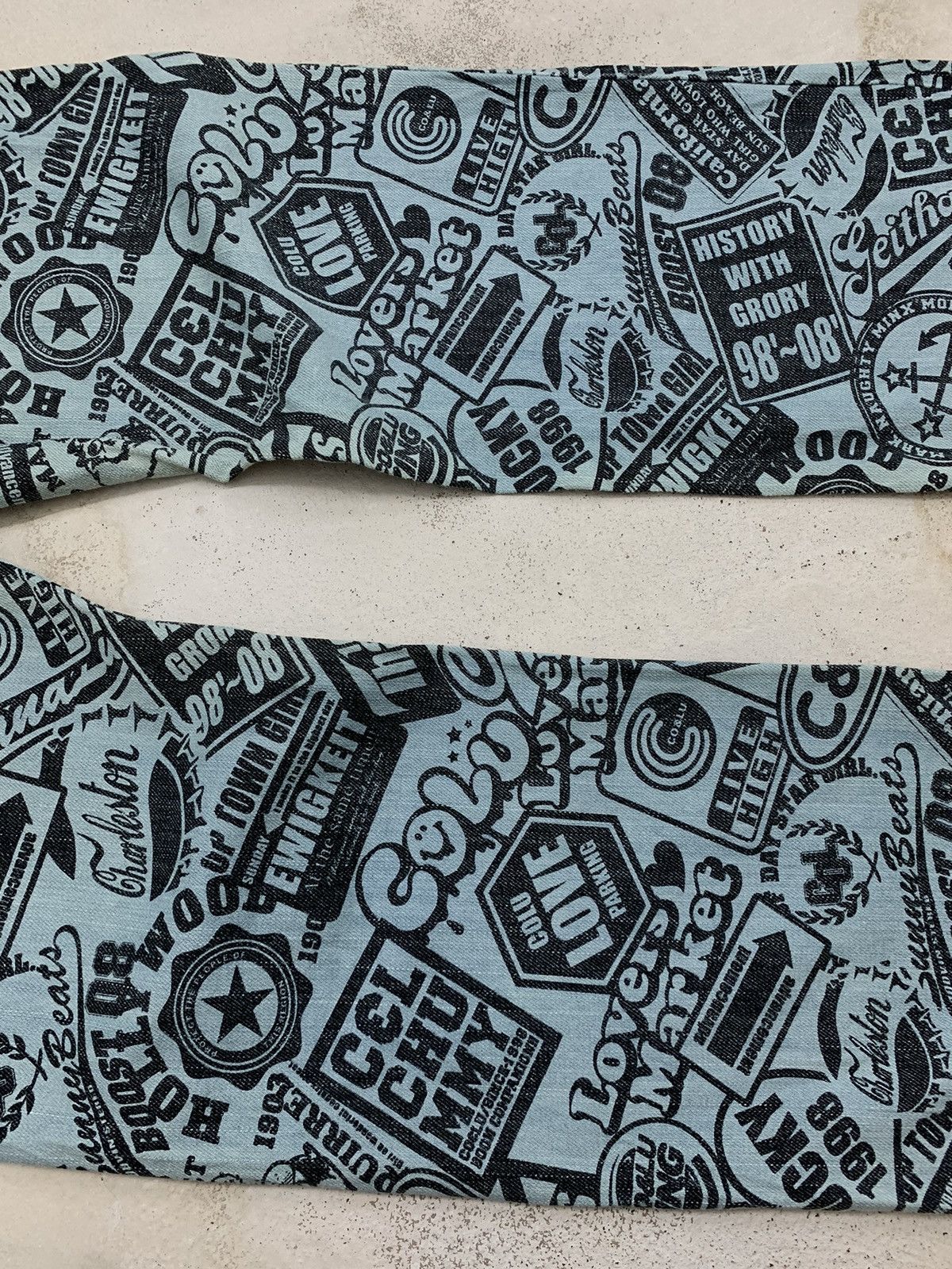 Hysteric Glamour Co Lu Overprint Denim Japanese Hysteric Glamour Style Size US 29 - 7 Thumbnail