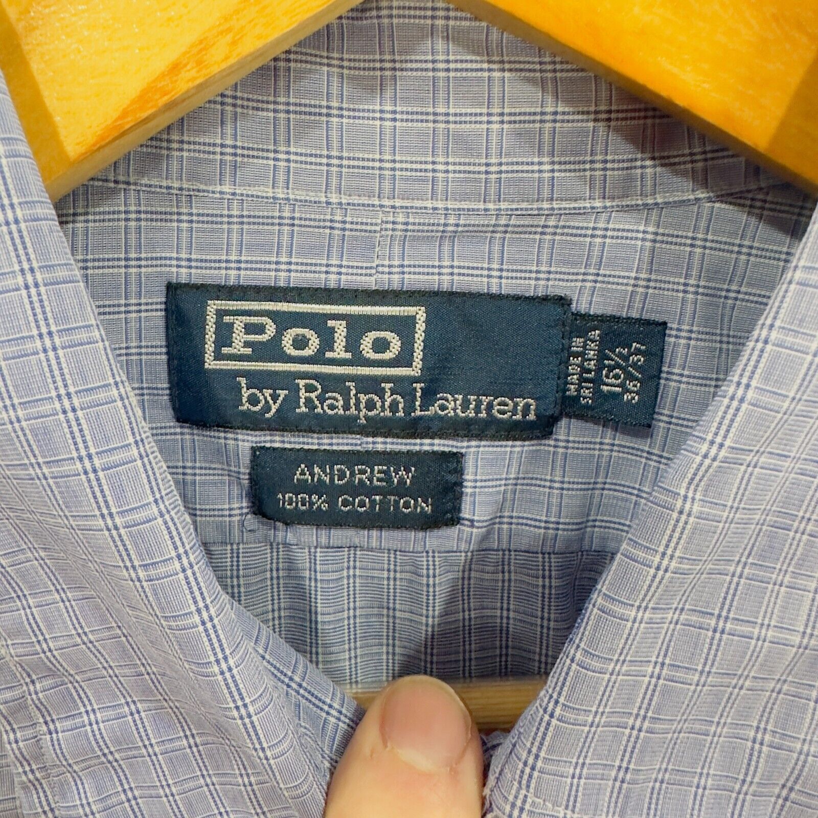 Ralph Lauren Polo Ralph Lauren Dress Shirt Button Up Mens 16 1/2 36/37 Size US XL / EU 56 / 4 - 3 Thumbnail