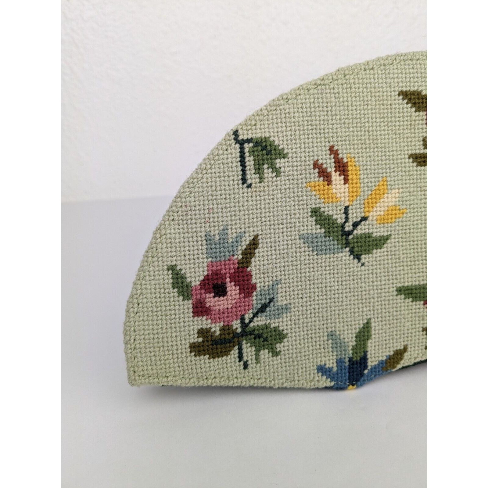 Other Lulu Guinness Tapisserie Clutch Handbag Needlepoint Suede Size ONE SIZE - 2 Thumbnail