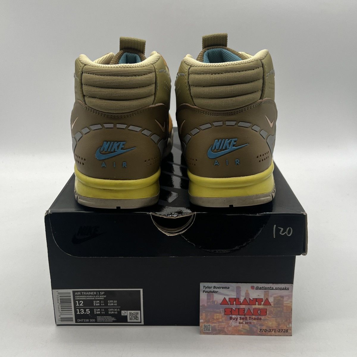 Nike Air trainer 1 coriander Size US 12 / EU 45 - 3 Thumbnail