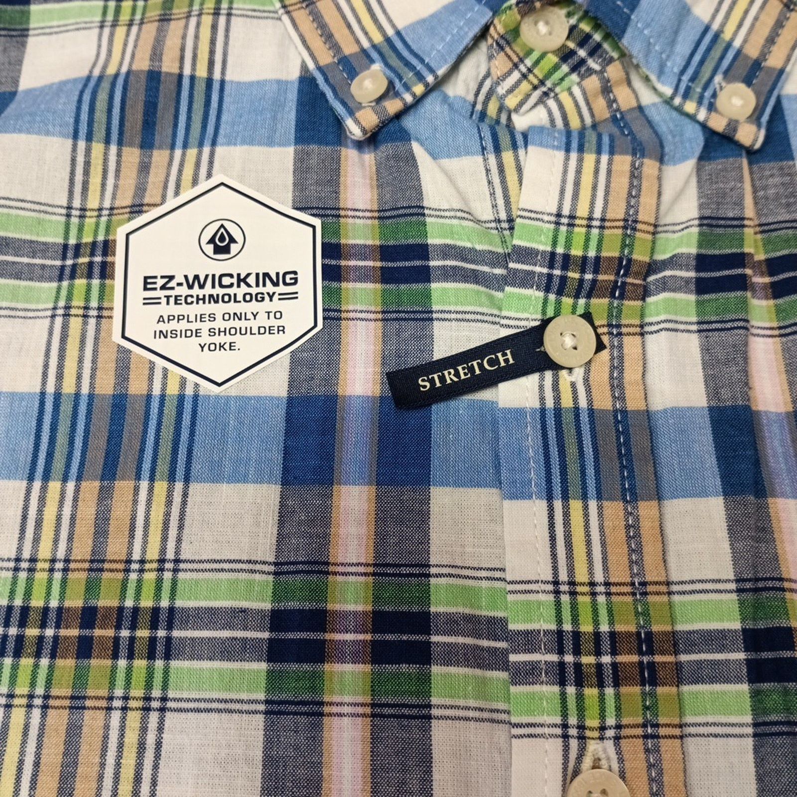 U.S. Polo Assn. U.S. Polo Assn. Button Woven Shirt Men's M Multicolor Plaid Size US M / EU 48-50 / 2 - 5 Thumbnail