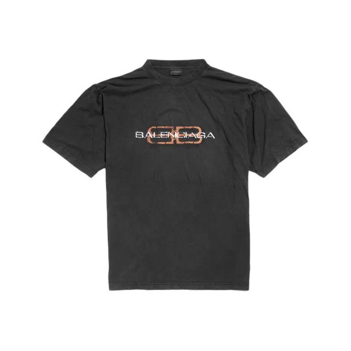 Balenciaga Balenciaga FW25 Black Cotton Short Sleeve T-Shirt Size US S / EU 44-46 / 1 - 1 Thumbnail