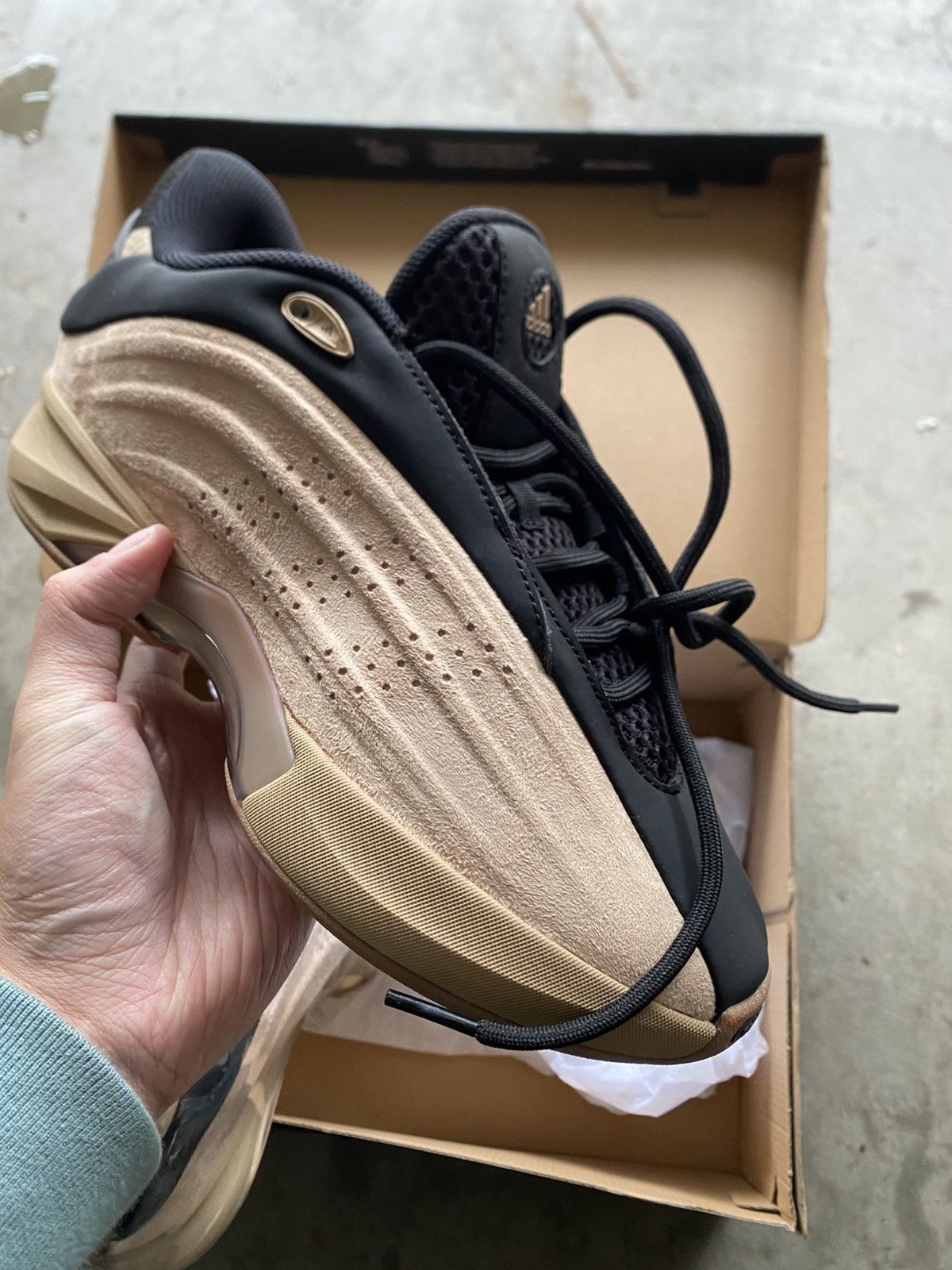 Adidas Adidas Nova Infinity IIInfinity Warm Sandstone Black Size US 10 / EU 43 - 9 Thumbnail