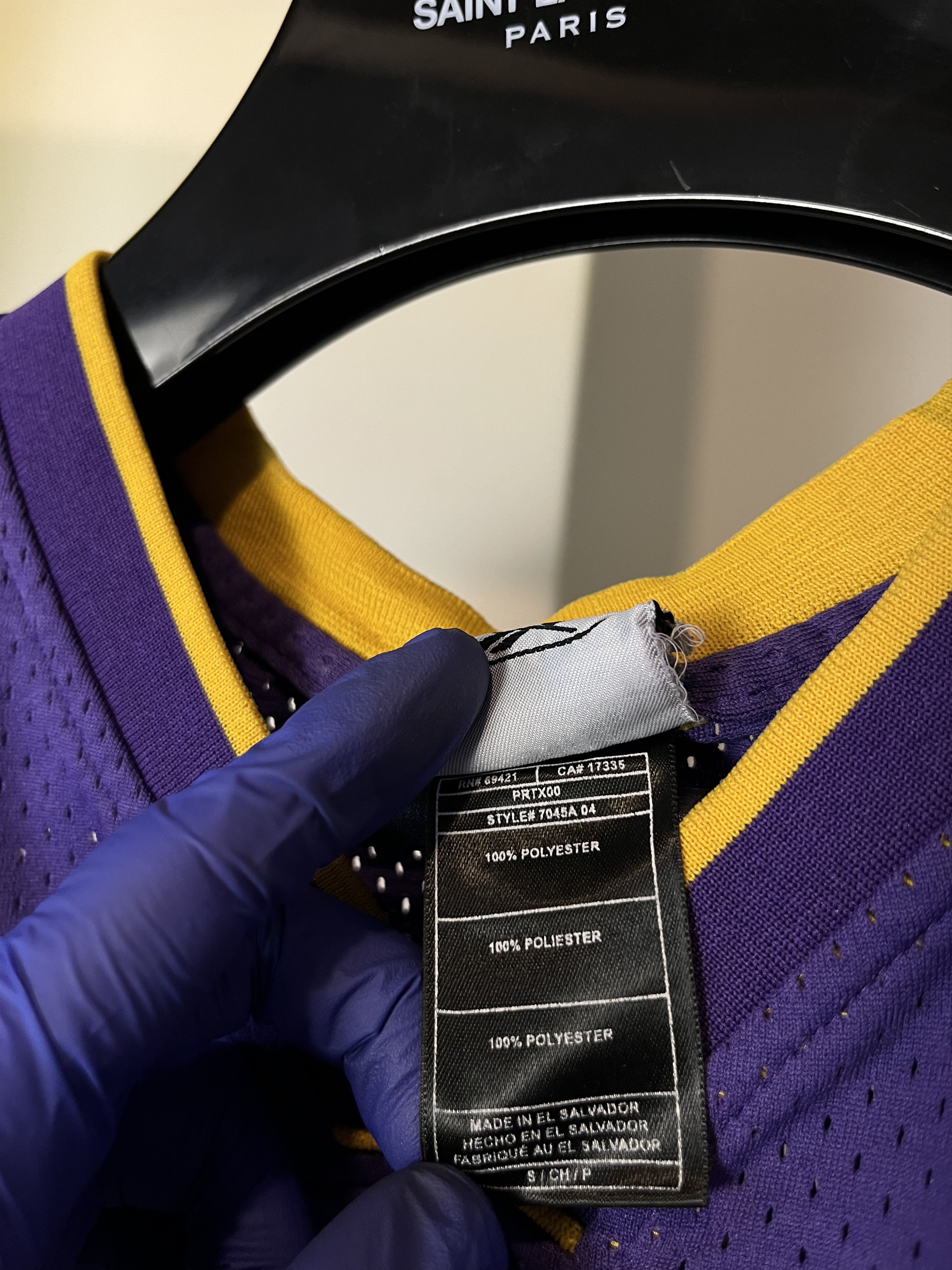 NBA × Reebok × Vintage Swingman Los Angeles Lakers Lamar Odom Jersey Rare Reebok Size US S / EU 44-46 / 1 - 4 Thumbnail