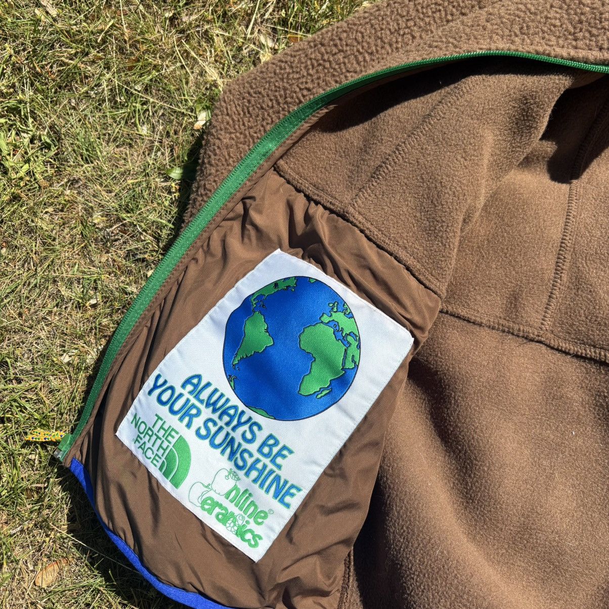 Online Ceramics × The North Face Online Ceramics x North Face Brown Fleece Jacket Size US S / EU 44-46 / 1 - 5 Thumbnail