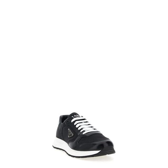 Prada PRADA Prax 2.0 $1150 White/Black Sneakers New & Authentic (M Size US 10 / EU 43 - 2 Thumbnail