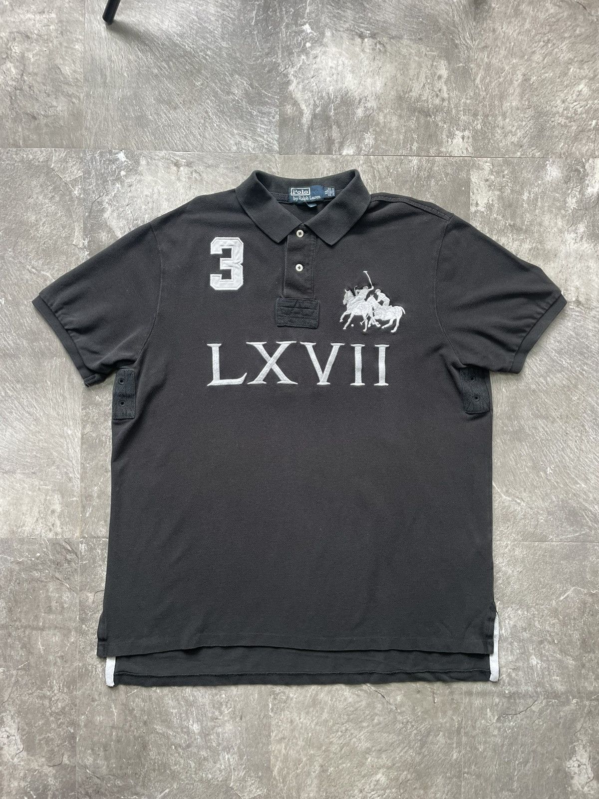 Polo Ralph Lauren Polo Ralph Lauren Chief Keef LXVII Numer 3 big logo Y2K Rare Size US XL / EU 56 / 4 - 2 Thumbnail