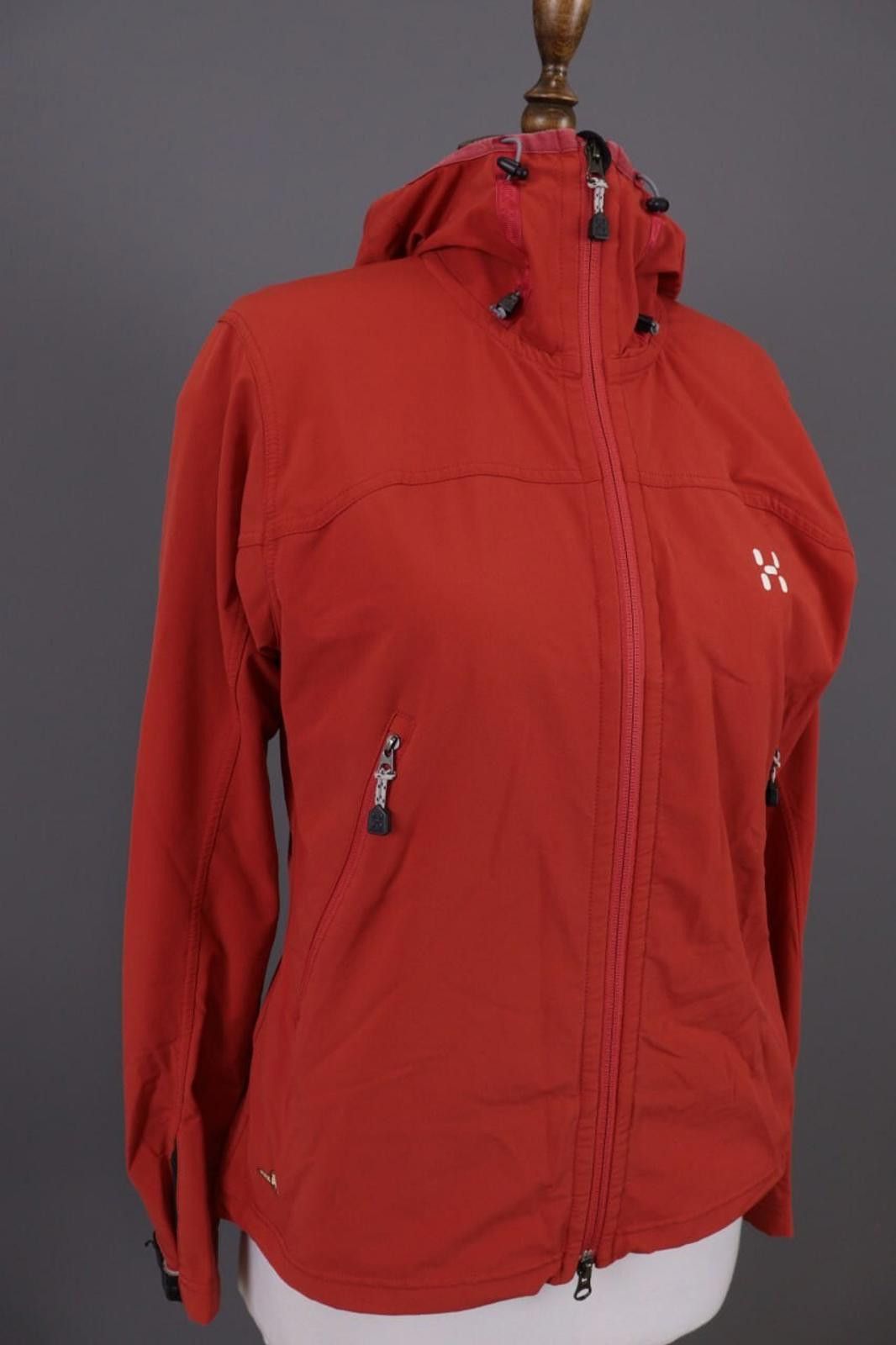 Haglofs Haglofs Red Hiking Soft Tech Ski Nylon Jacket Size EU 40 Size M / US 6-8 / IT 42-44 - 5 Thumbnail