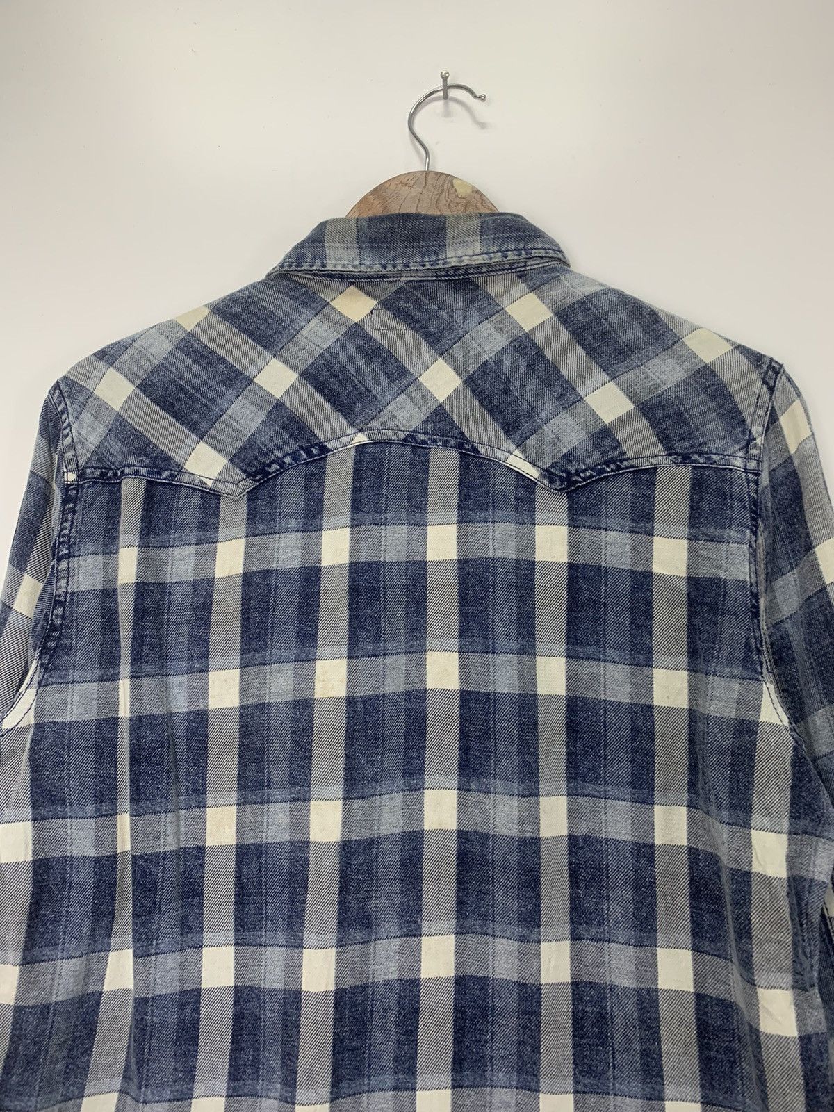 Flannel × Japanese Brand × Vintage Vintage Oilcake Western flannel Size US M / EU 48-50 / 2 - 9 Thumbnail