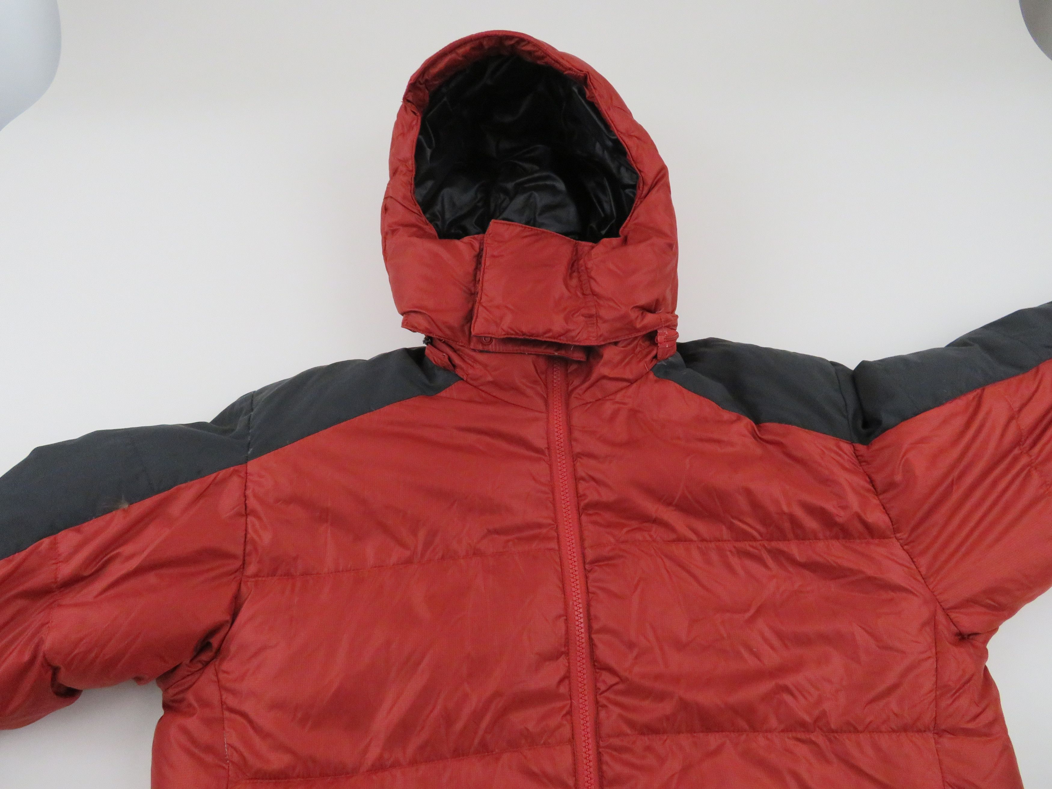 REI Mens 2011 Puffer Baffled Down Parka Jacket Size Medium