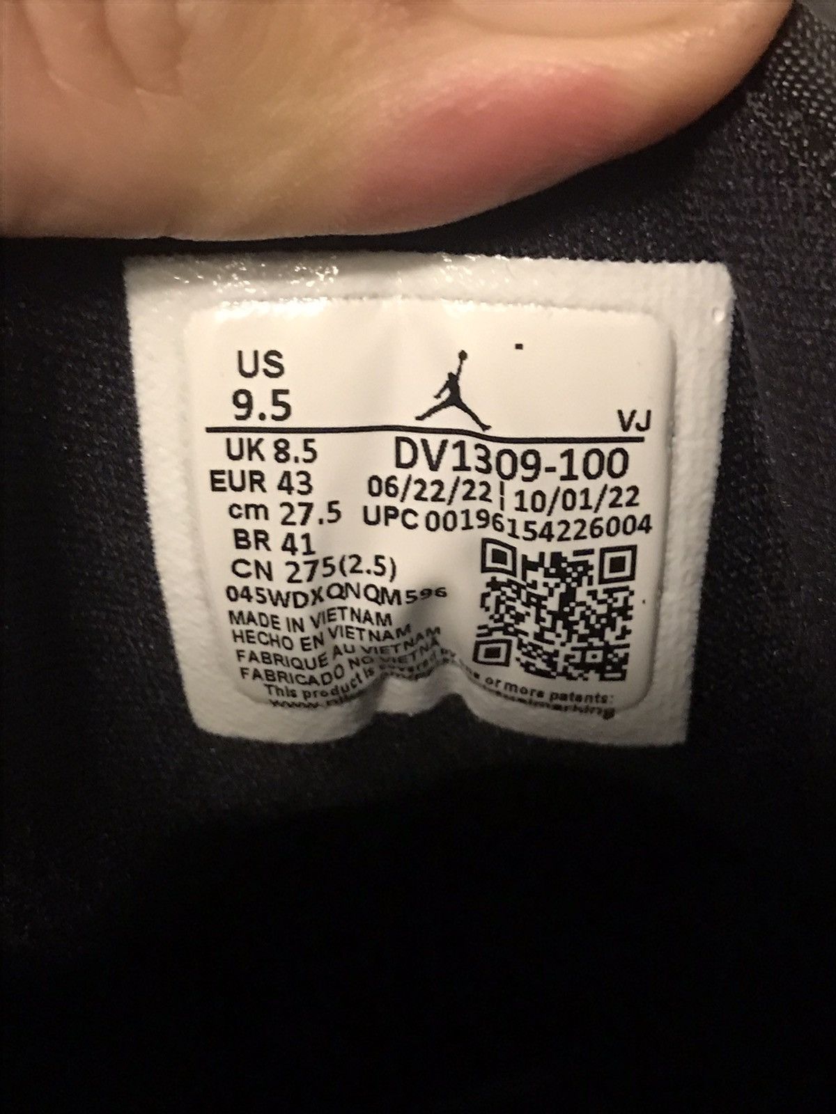 Jordan Brand × Nike Jordan 1 Low SE Concord Used Size 9.5 Size US 9.5 / EU 42-43 - 11 Thumbnail