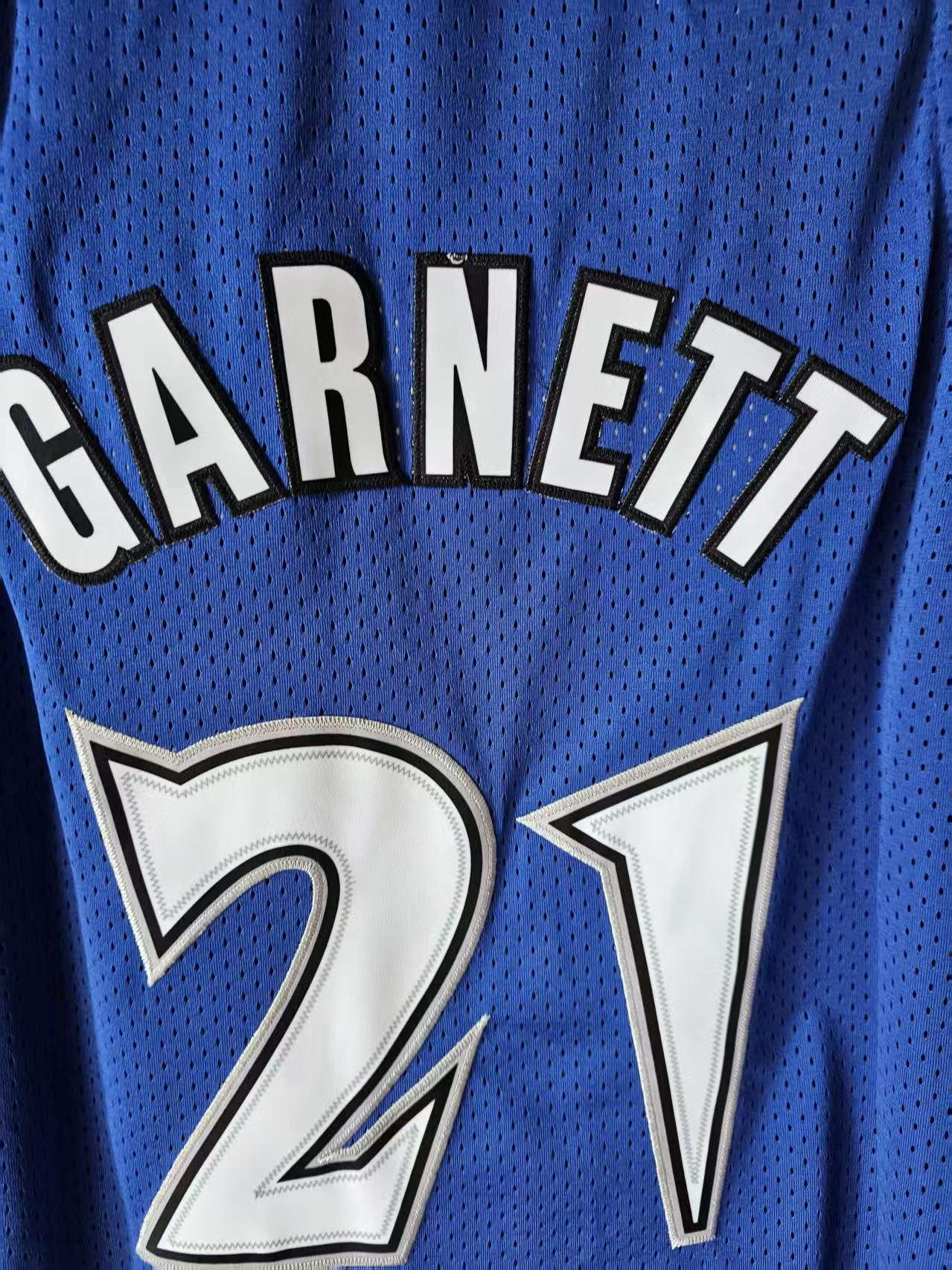 NBA Timberwolves #21 Garnett Jersey Blue Size US XL / EU 56 / 4 - 3 Thumbnail