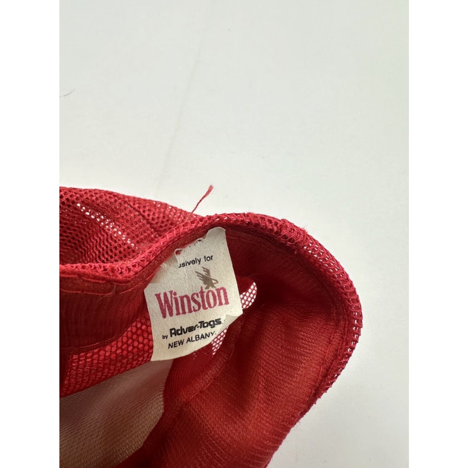 Vintage VINTAGE Super Bowl XXIII Hat Red NFL 1988 Winston Trucker Snapback Adjustable Strapped Boys Mens Size ONE SIZE - 6 Thumbnail