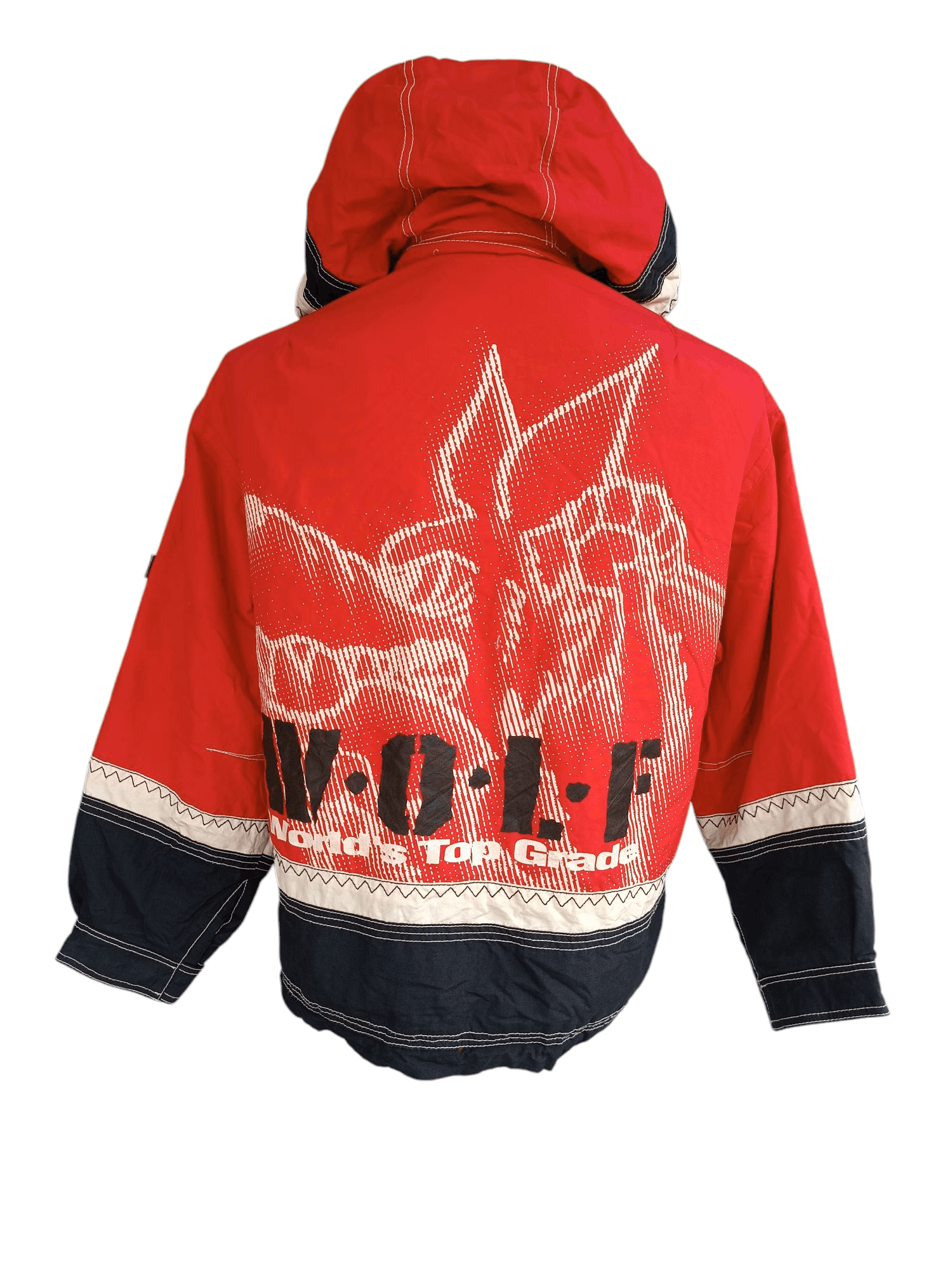 💥RARE💥Phenix Wolf Cordura Ski Zipper Hoodie Jacket SW10