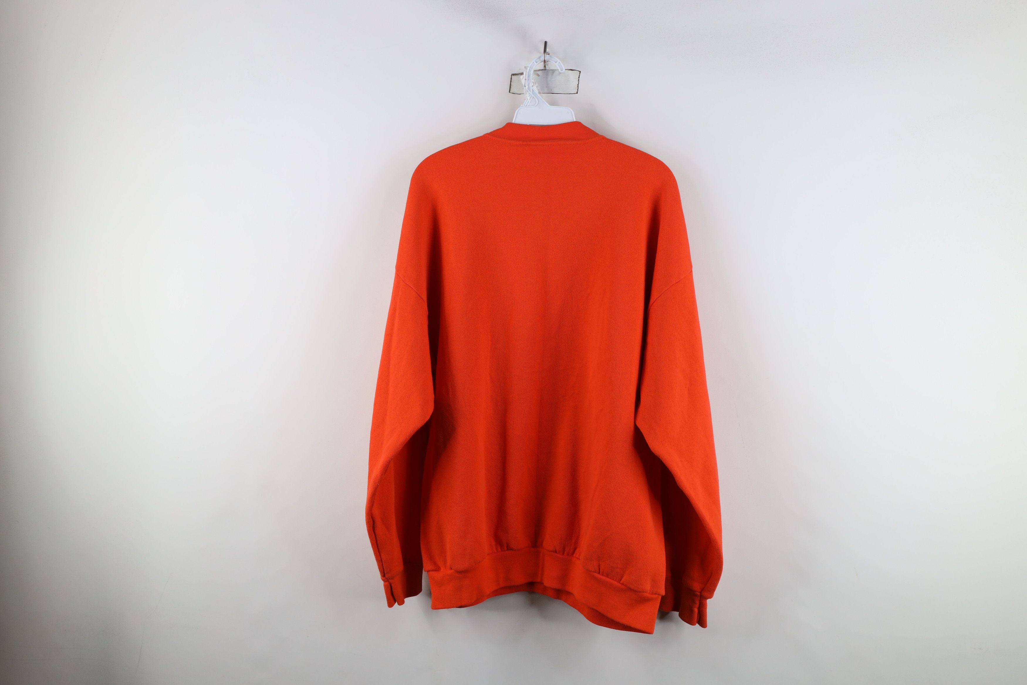 Vintage Vintage 90s BSA Boy Scouts of America Sweatshirt Orange USA Size US XL / EU 56 / 4 - 10 Thumbnail