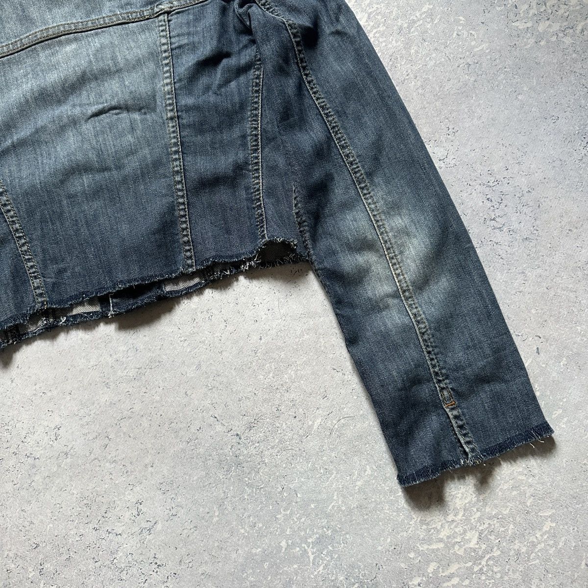 Dolce & Gabbana Vintage Y2K Dolce Gabbana Cropped Denim Jacket Womens XS Size XS / US 0-2 / IT 36-38 - 12 Thumbnail