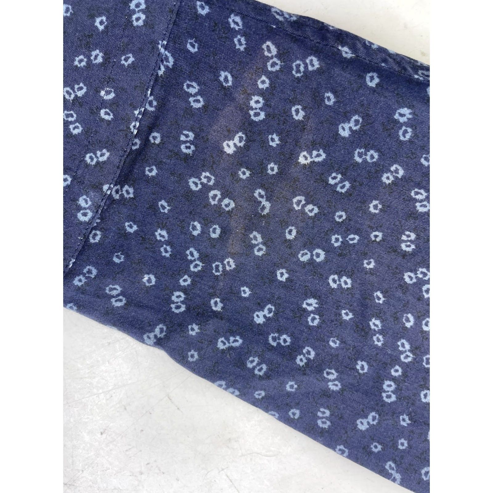 Vintage Teddy Stratford Shirt Men L Blue Long Sleeve Button-Up Zip Full Zip Pockets Casual Slim Cotton Twill Button Front Collar Style Point Vintage: No Size US L / EU 52-54 / 3 - 6 Thumbnail