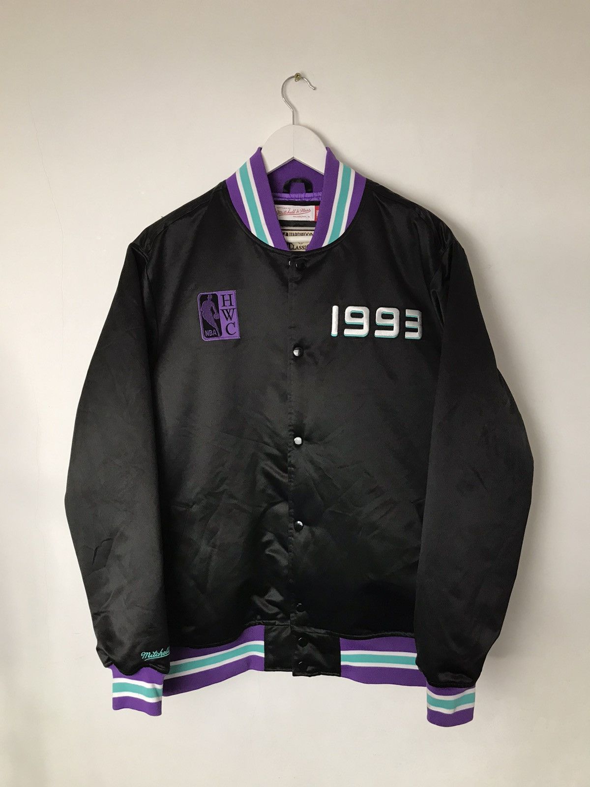 NBA Utah All Stars Weekend NBA,Hardwood Classics Nylon Bomber Size US L / EU 52-54 / 3 - 6 Thumbnail