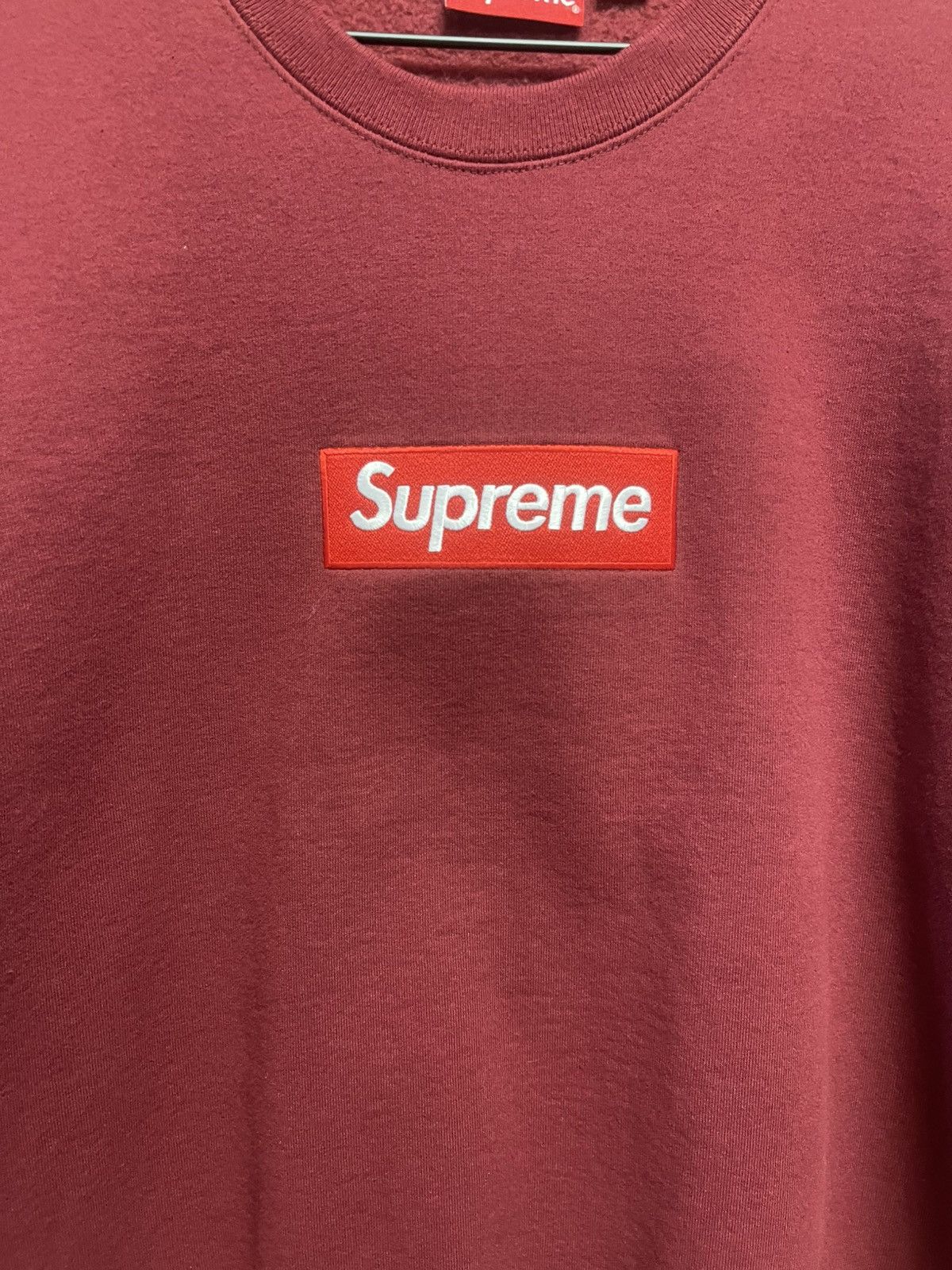 Supreme Size M - Supreme Crewneck Red Brand New Size US M / EU 48-50 / 2 - 4 Thumbnail