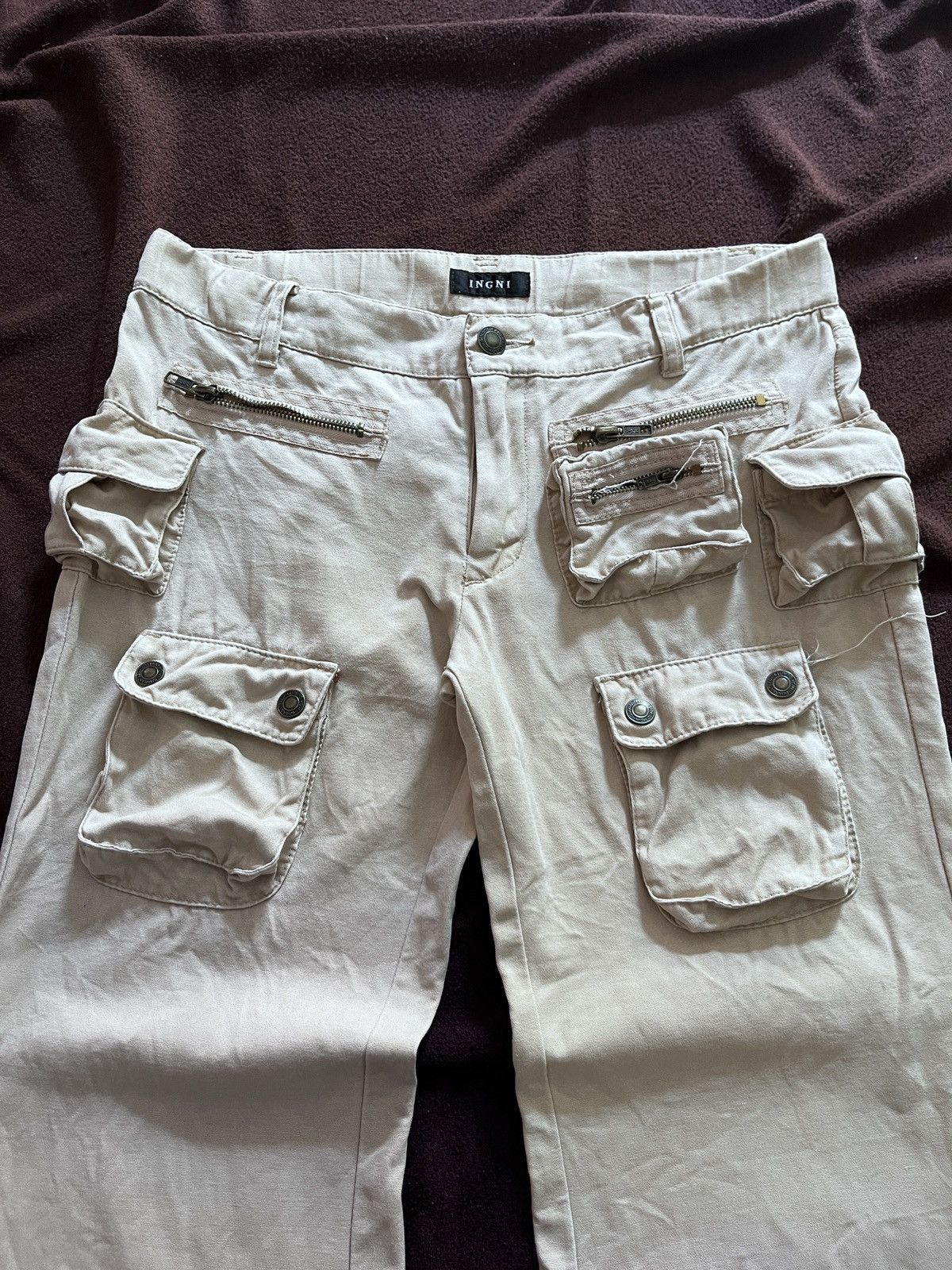 Le Grande Bleu (L.G.B.) JAPANESE GIMMICK POCKET LGB STYLE FLARE Size US 29 - 4 Thumbnail