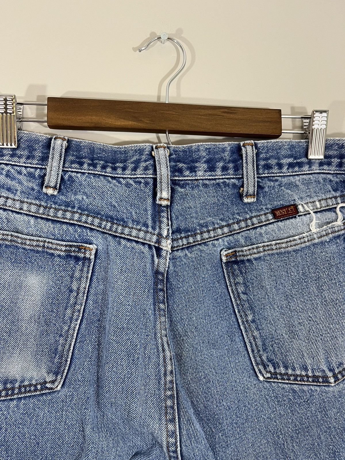 Vintage Sun Faded Thrashed Perfect Wash Distressed Jeans Size US 32 / EU 48 - 16 Thumbnail
