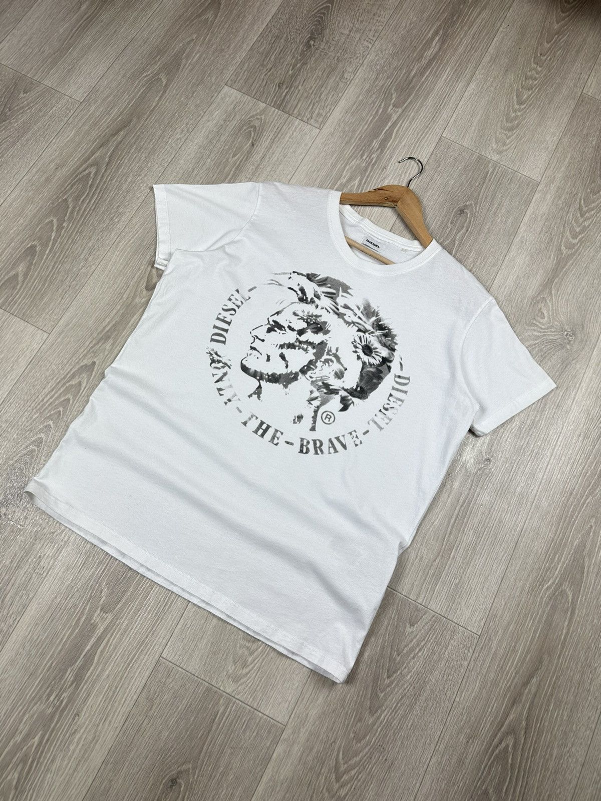 Diesel × Vintage Vintage Diesel Big Logo T-Shirt Short Sleeve Hype Size US M / EU 48-50 / 2 - 3 Thumbnail