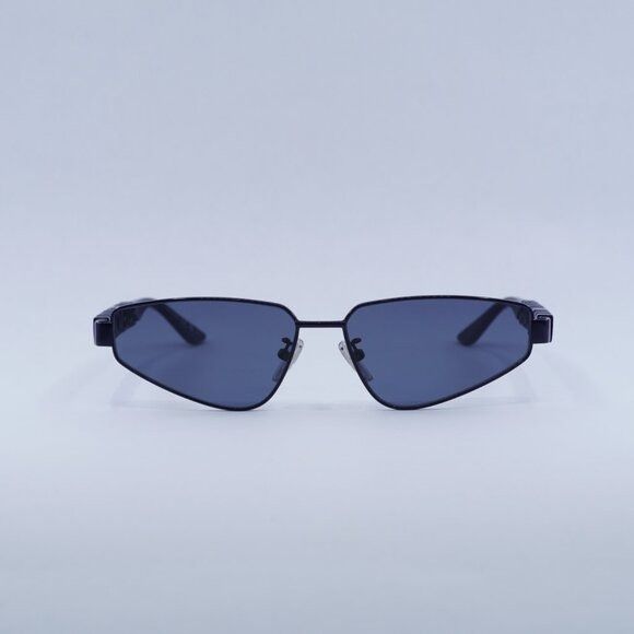 Balenciaga 🕶️ New Balenciaga BB0107S 003 Sunglasses - Navy Blue Frame Size ONE SIZE - 3 Thumbnail
