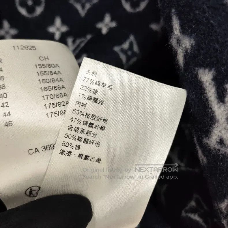 Louis Vuitton Louis Vuitton Wool lined full print print jacket Size XS / US 0-2 / IT 36-38 - 6 Thumbnail