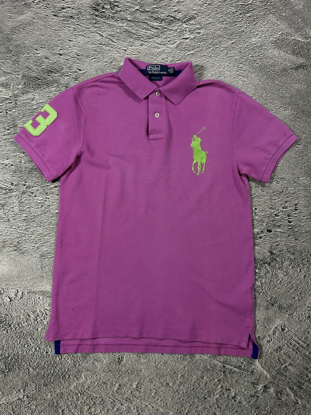 Ralph Lauren Chief Keef Polo Ralph Lauren vintage pink T-shirt big pony Size US M / EU 48-50 / 2 - 1 Thumbnail