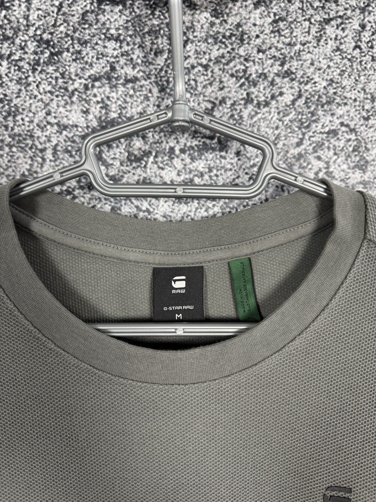 G-Star G-Star Raw Lash R T Long Sleeve Waffle Light Sweatshirt Sz M Size US M / EU 48-50 / 2 - 9 Thumbnail