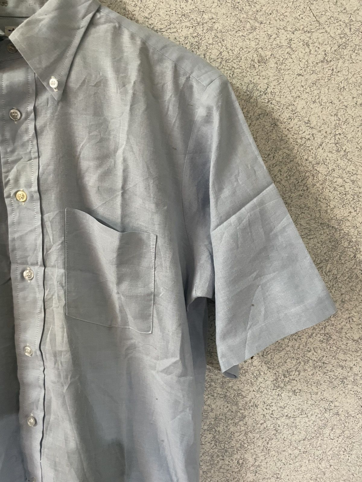 Arrow True Vintage Shirt Mens 50s Sanforized Workshirt USA Arrow Size US L / EU 52-54 / 3 - 3 Thumbnail