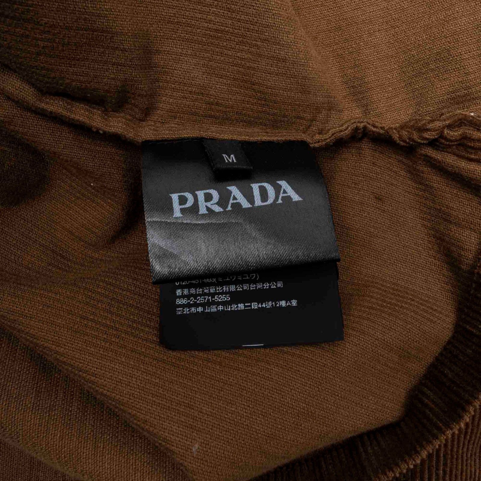 Prada Prada Men Shirt Cord Logo Size M, S1926 Size US M / EU 48-50 / 2 - 7 Thumbnail