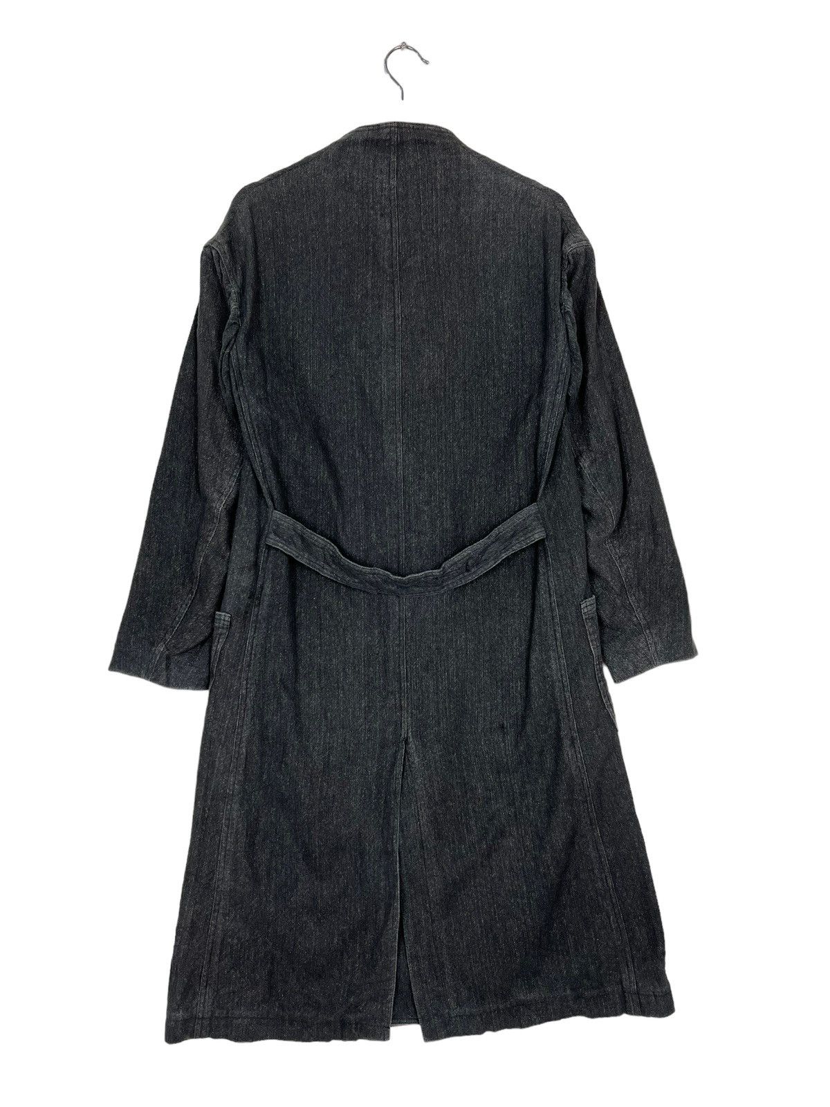 Japanese Brand 🔥 N4 SALT PAPER COTTON LONG CARDIGAN JACKET MADE IN JAPAN Size US S / EU 44-46 / 1 - 2 Thumbnail