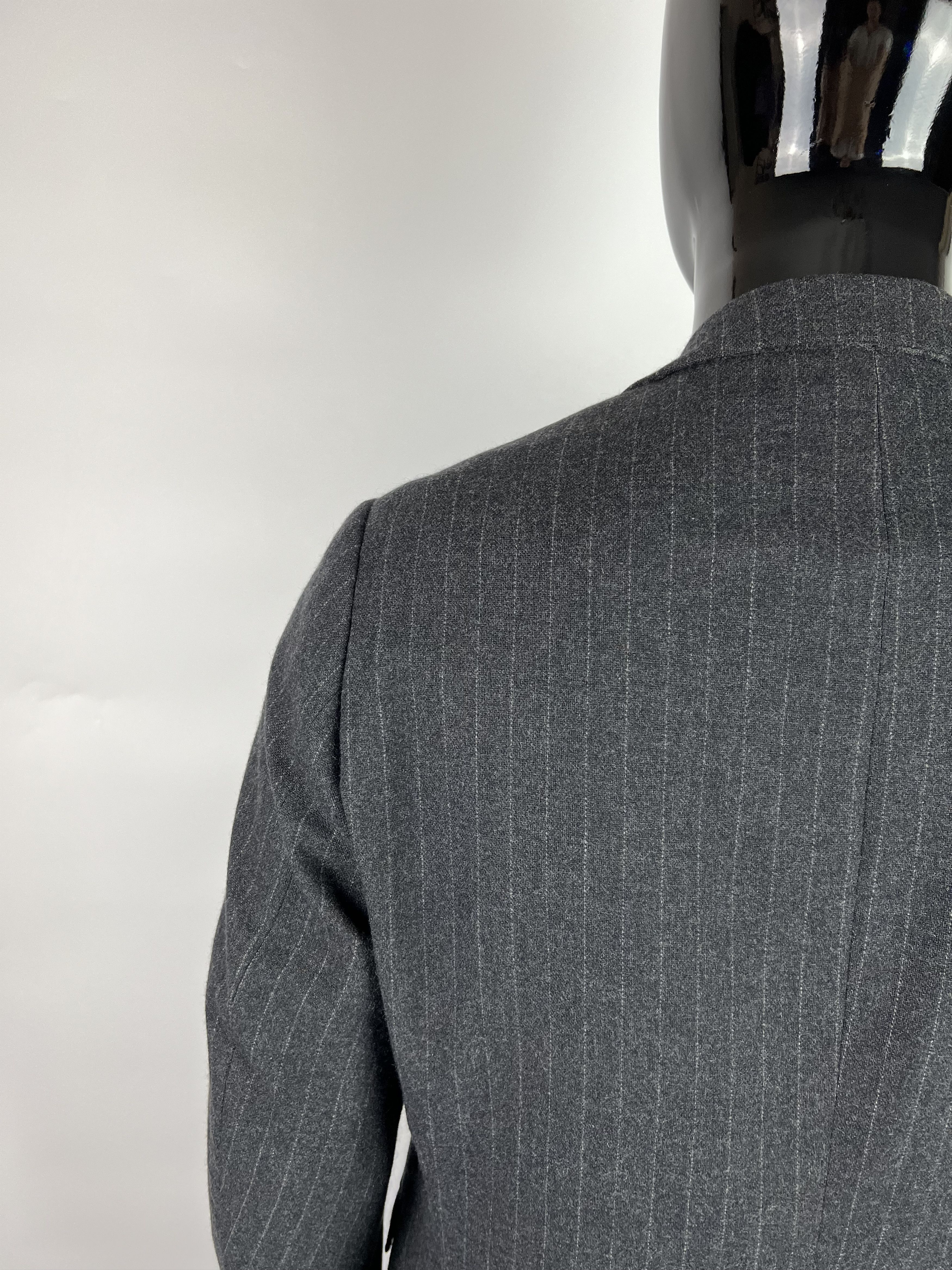 Jil Sander Raf Simons Era Striped 100% Cashmere Blazer 50R