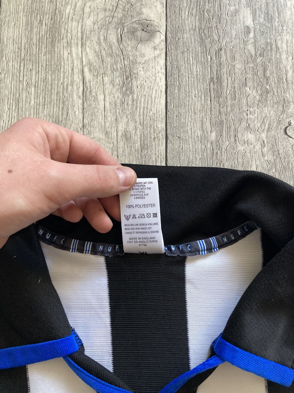 Adidas × Vintage Vintage 90’s adidas Newcastle United soccer football jersey Size US XL / EU 56 / 4 - 10 Thumbnail