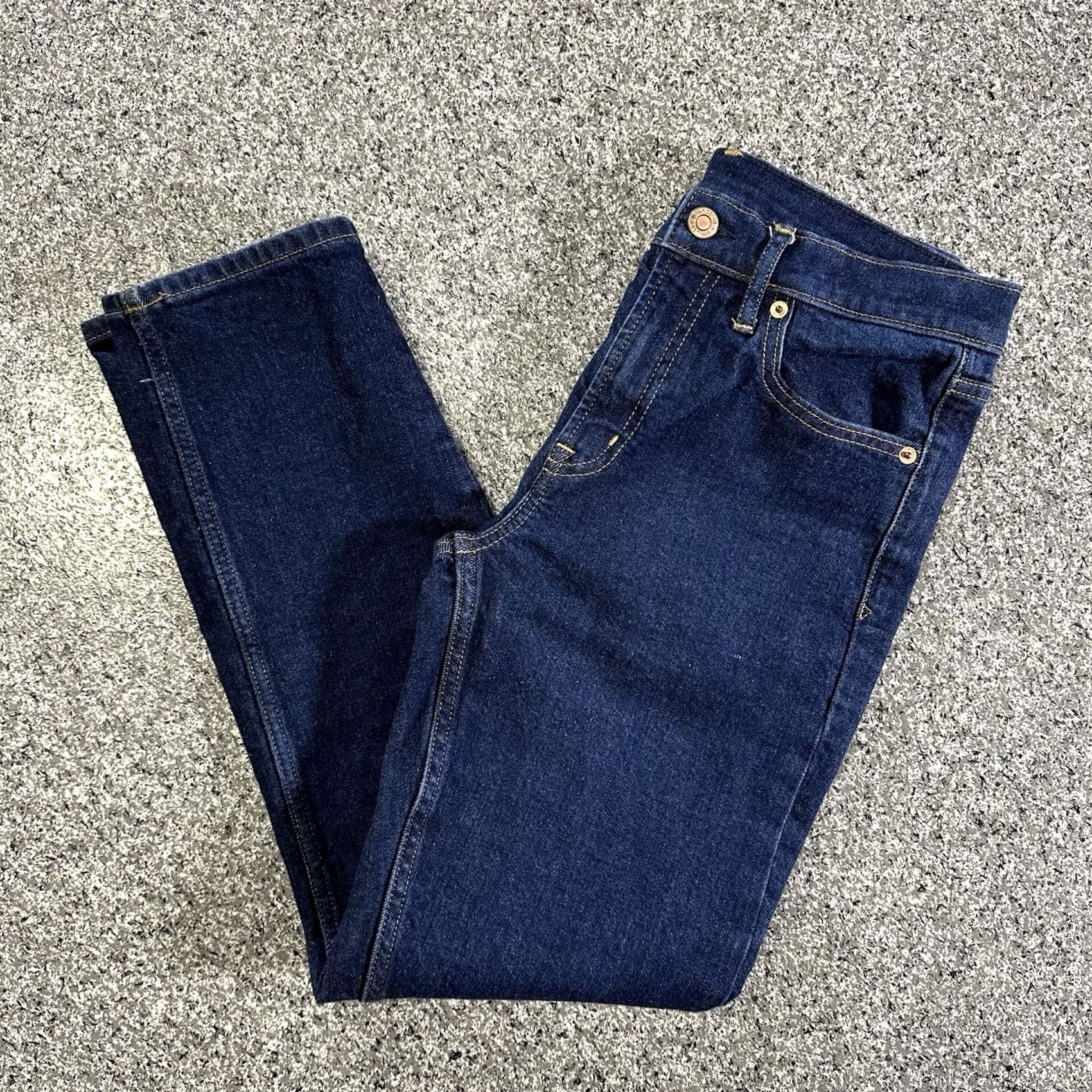 Gap Gap Jeans Womens 4 Slim Mid Rise Ankle Denim 27x26 Regular Blue 98% Cotton 2% Spandex 5-Pocket Womens Jeans 90s Style? No Size 27" / US 4 / IT 40 - 2 Thumbnail