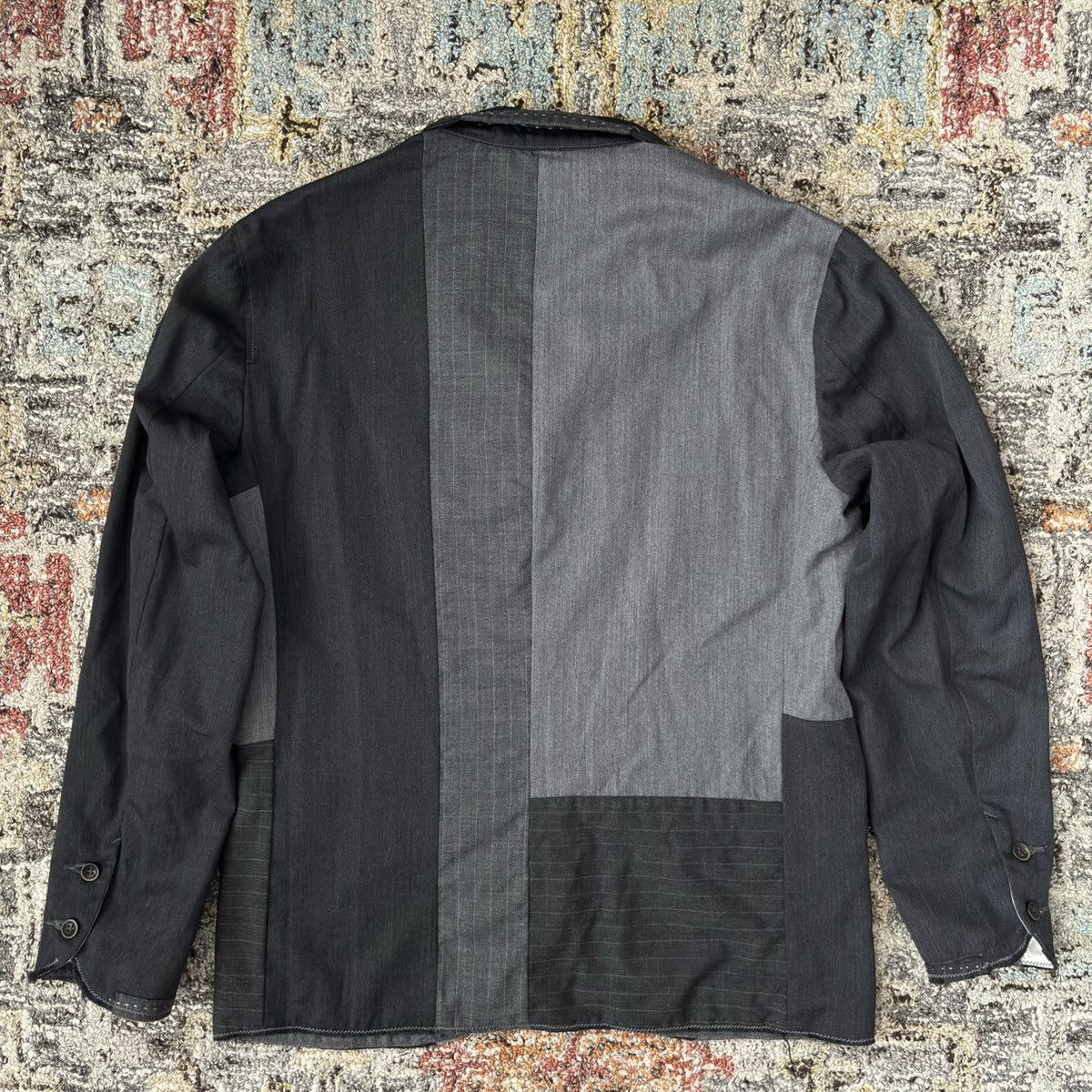 Kapital Funset of Art Patchwork Sashiko Blazer boro 1st jacket Japan Size US L / EU 52-54 / 3 - 6 Thumbnail