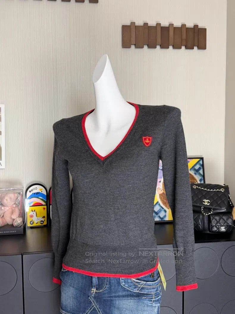 Vivienne Westwood Vivienne Westwood College Style Knitwear Vintage Size M / US 6-8 / IT 42-44 - 2 Thumbnail