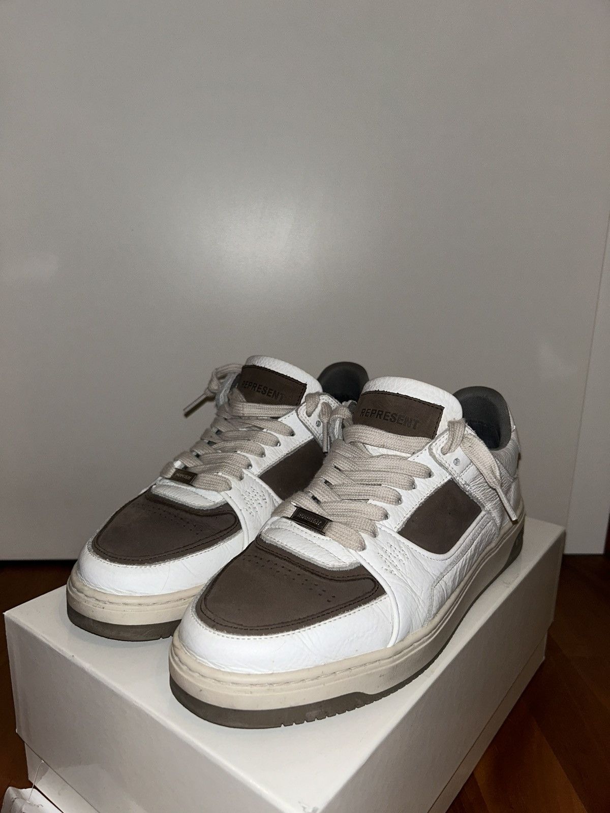 image of Represent Clo Represent Apex Mocha Shoes in Brown, Men's (Size 11)