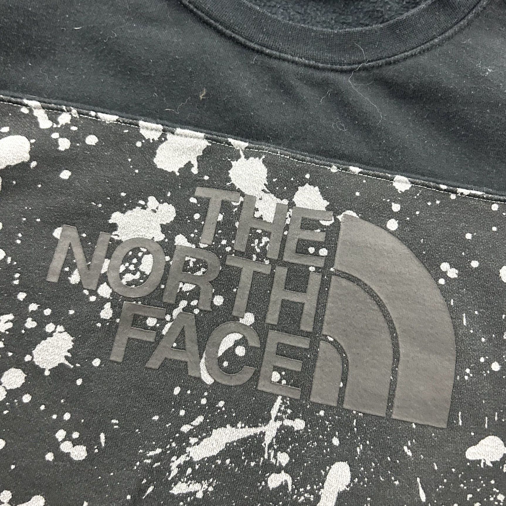 The North Face The North Face Sweatshirt Pullover Crew Neck Splatter Print Black Women Large Size L / US 10 / IT 46 - 3 Thumbnail