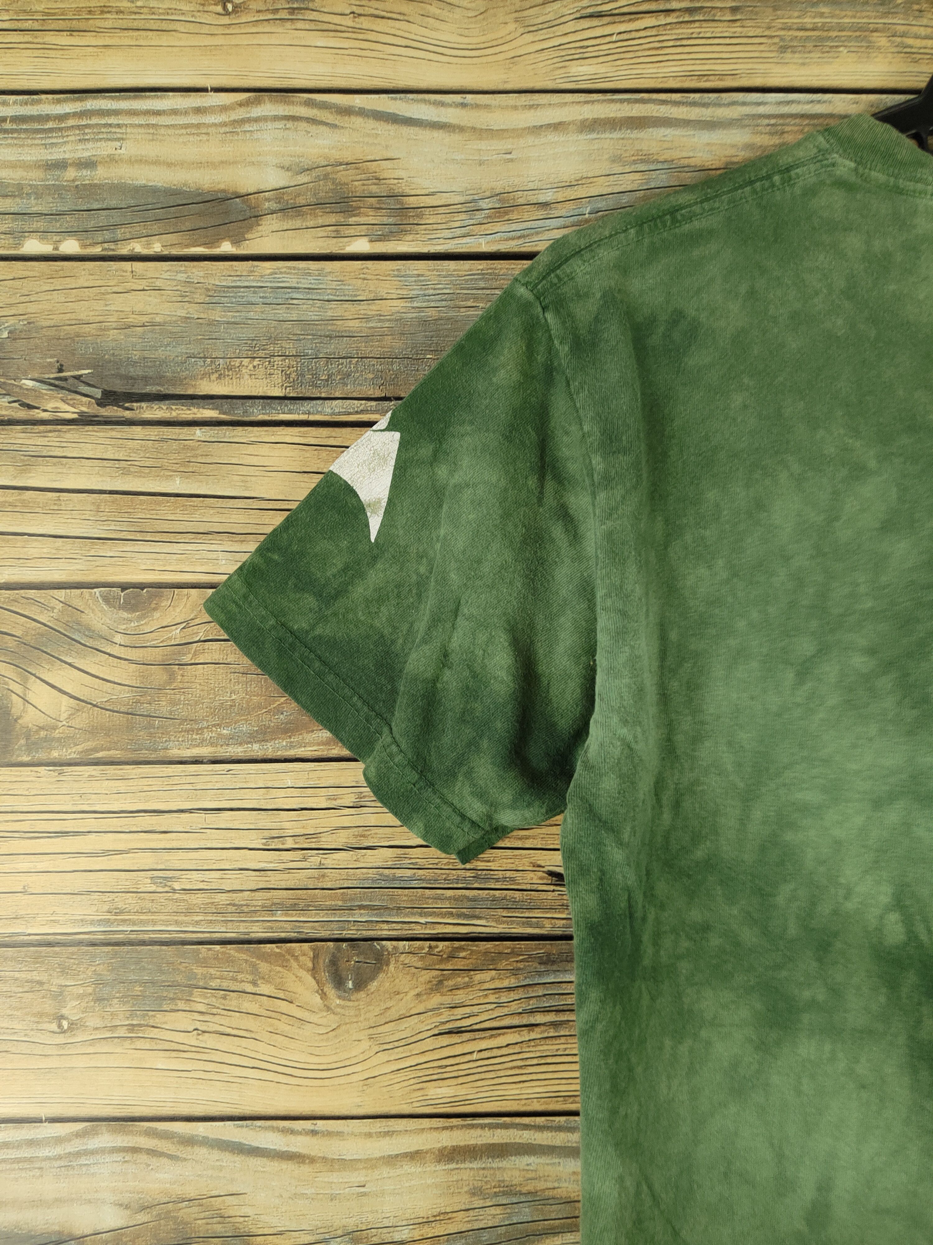 The Mountain DL The Mountain Green Faded Short Sleeve T-shirt #1036 Size US S / EU 44-46 / 1 - 10 Thumbnail