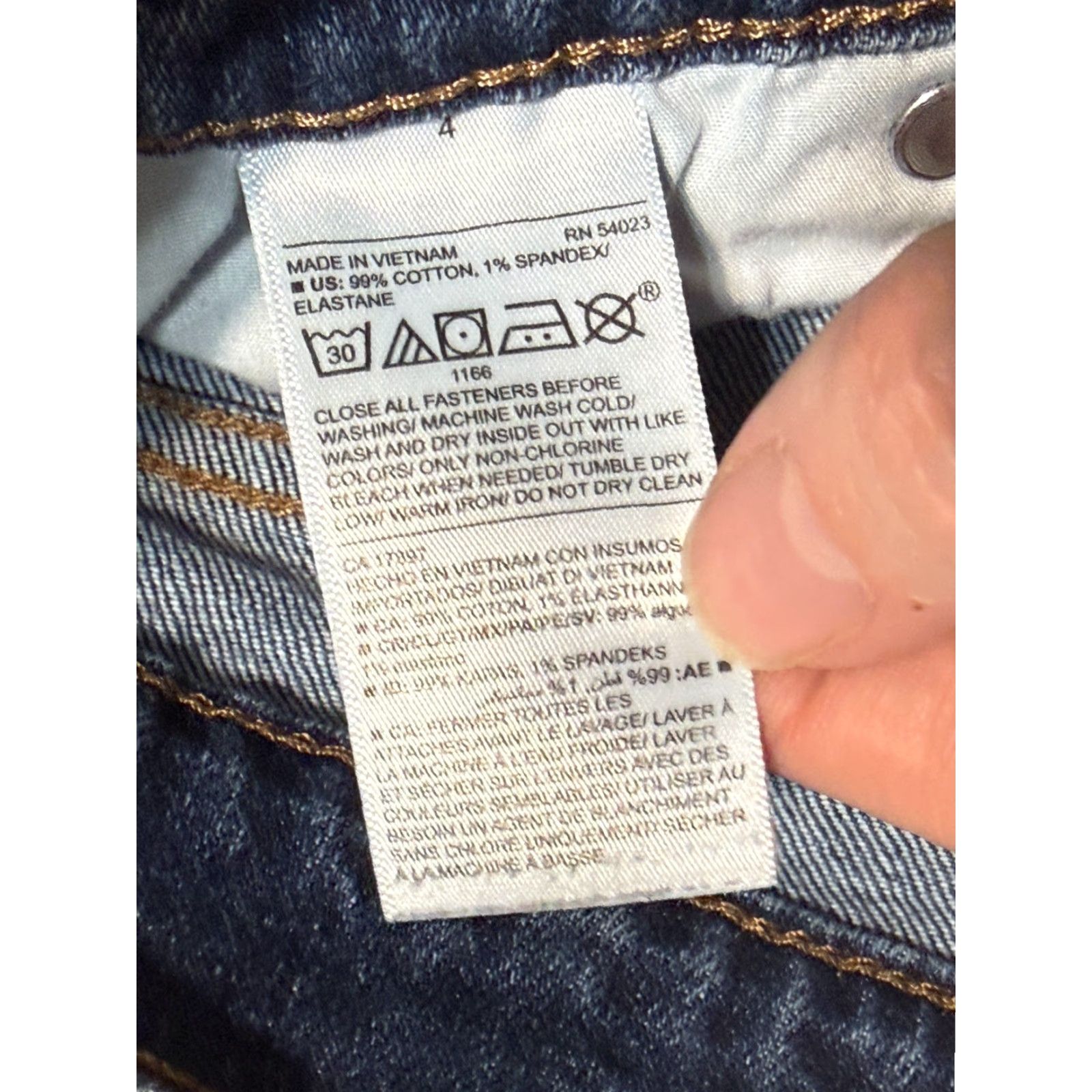 Old Navy VINTAGE? No. Size 27" / US 4 / IT 40 - 5 Thumbnail