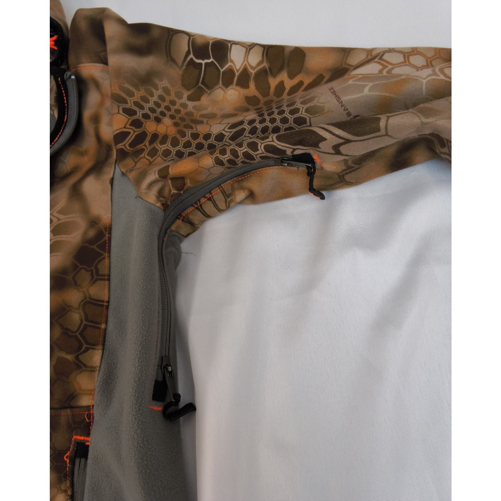 Nomad Nomad Banshee Jacket 1/2 Zip Men L Brown Camo Hood Softshell Size US L / EU 52-54 / 3 - 5 Thumbnail